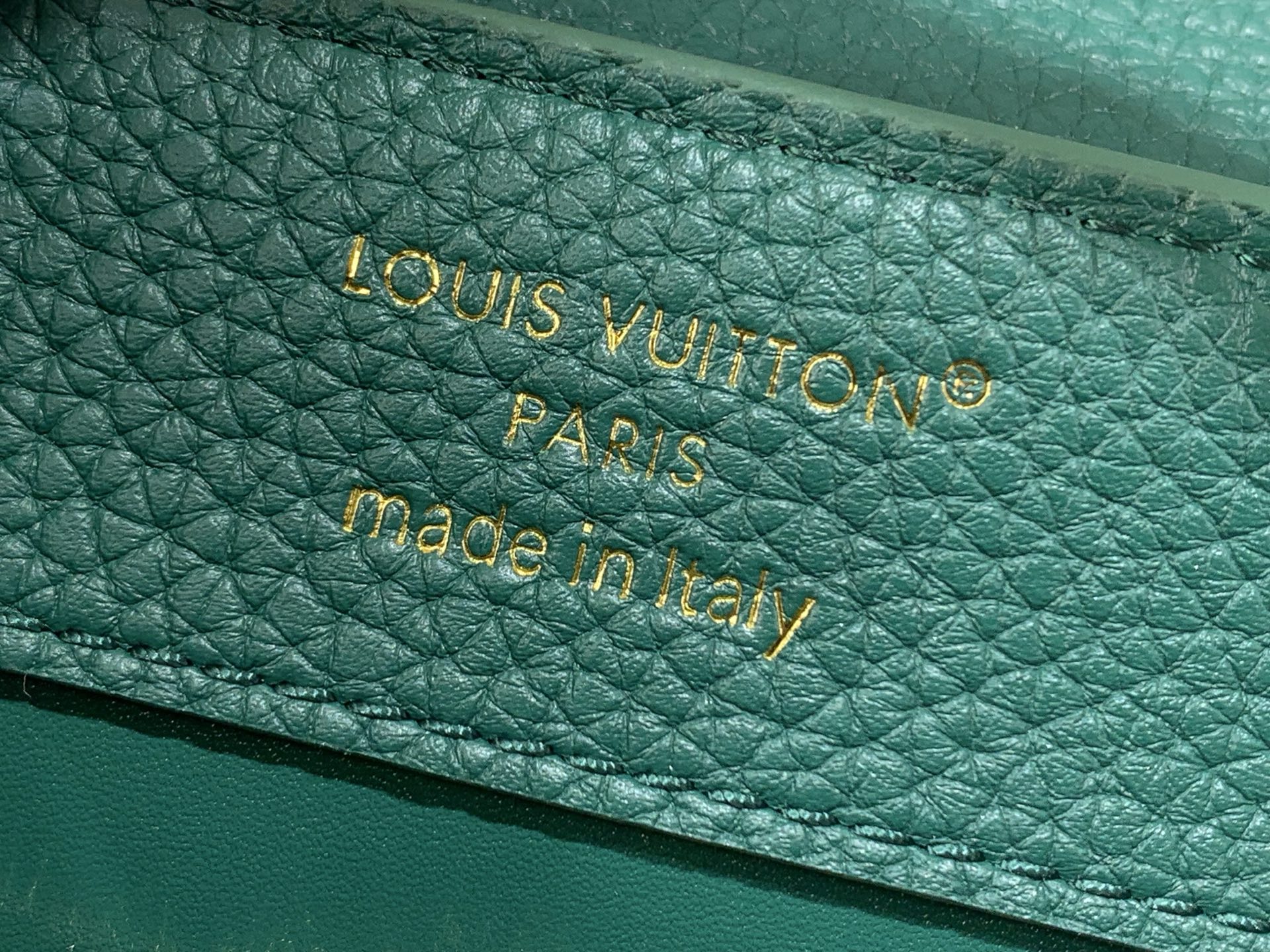 Louis Vuitton Basic Bag Green M-s