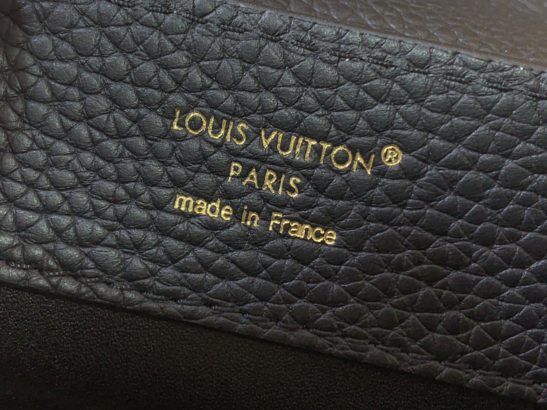 Louis Vuitton Basic Bag Black M-l-s