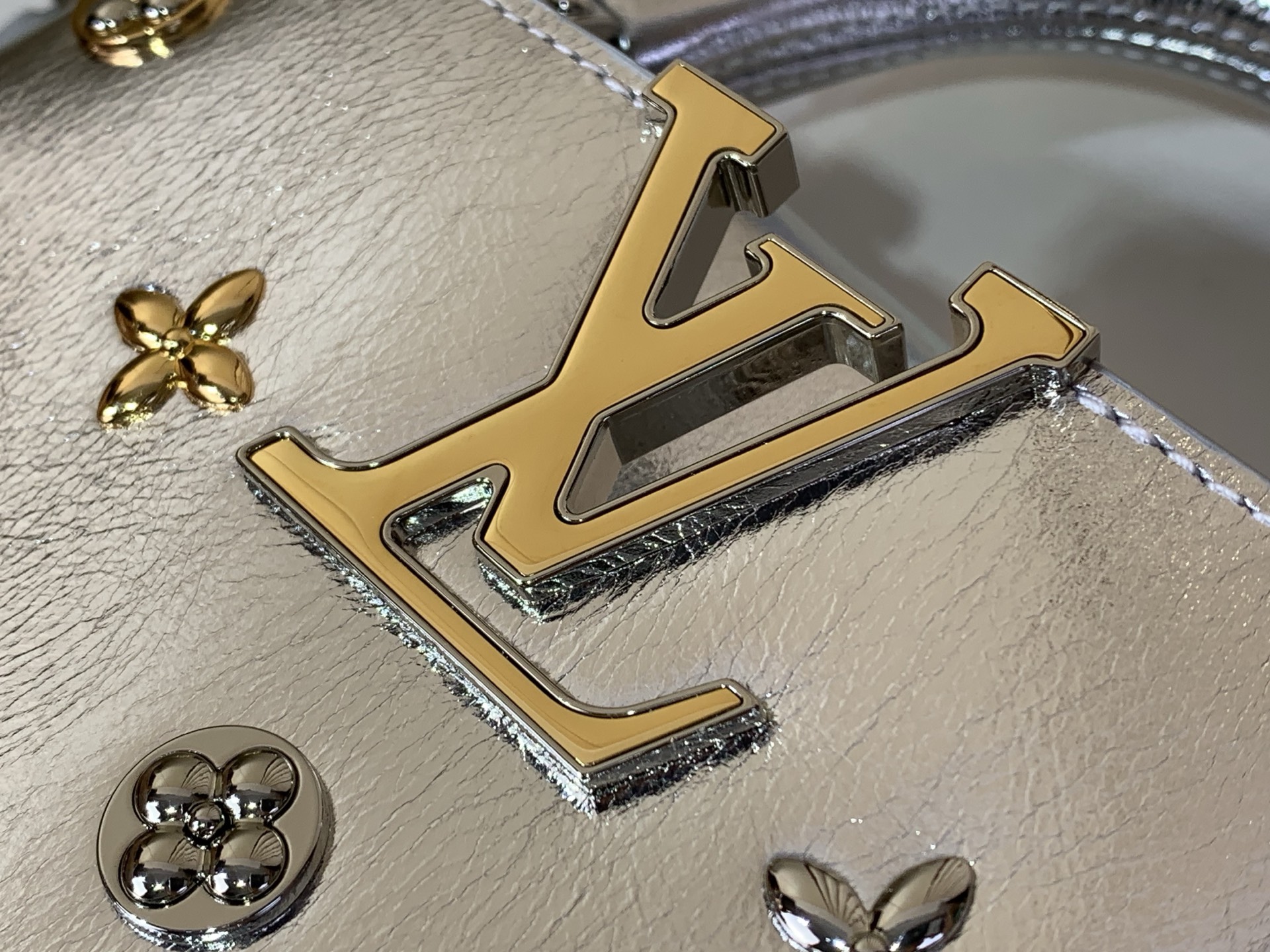 Louis Vuitton Basic Bag Silver M-l-s