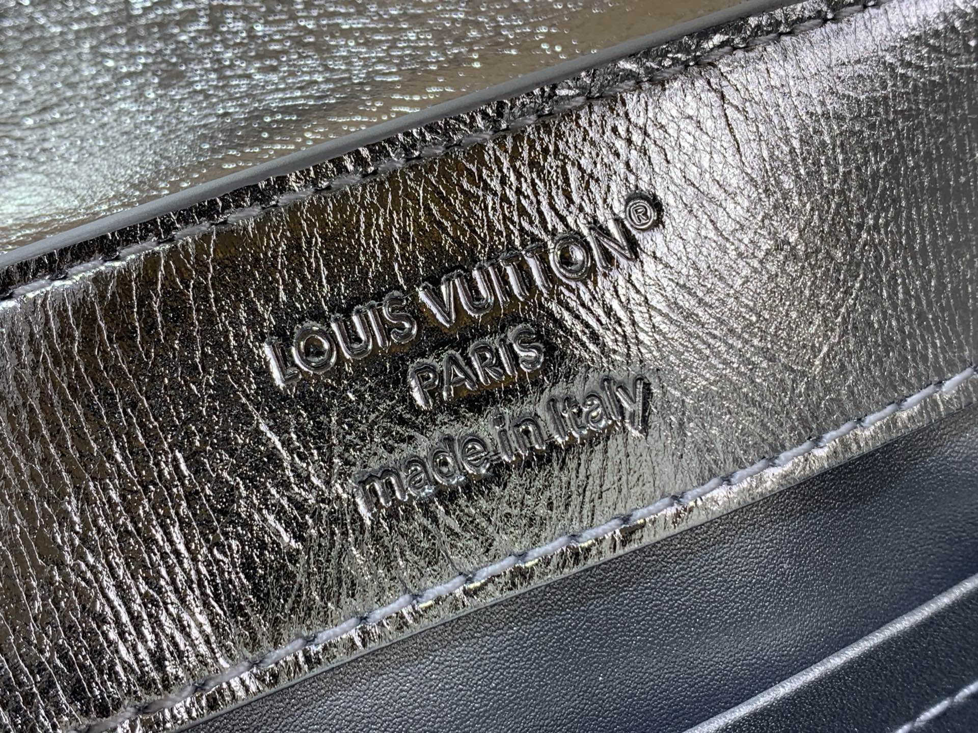 Louis Vuitton Basic Bag Silver M-l-s