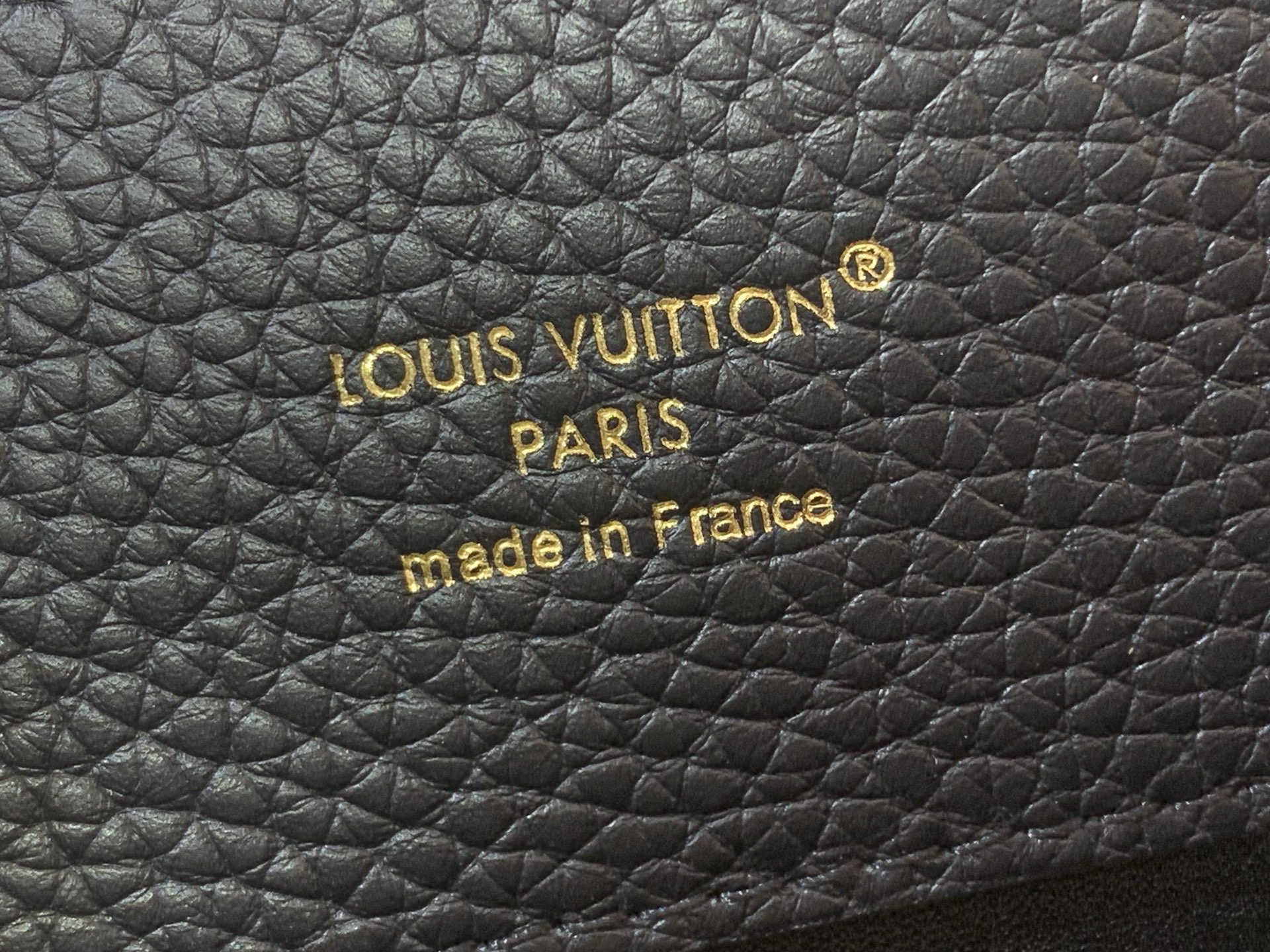 Louis Vuitton Basic Bag Black M-l-s