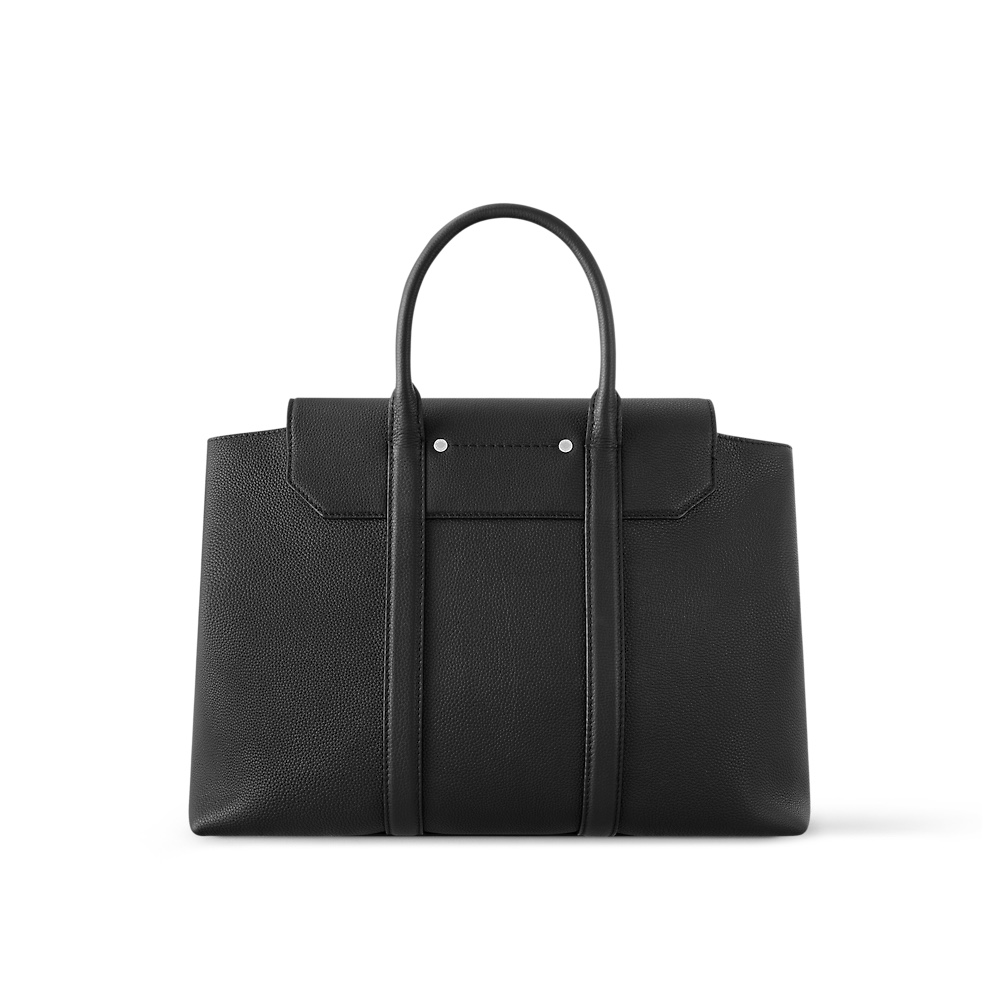 Louis Vuitton Tote Bag Black M-s