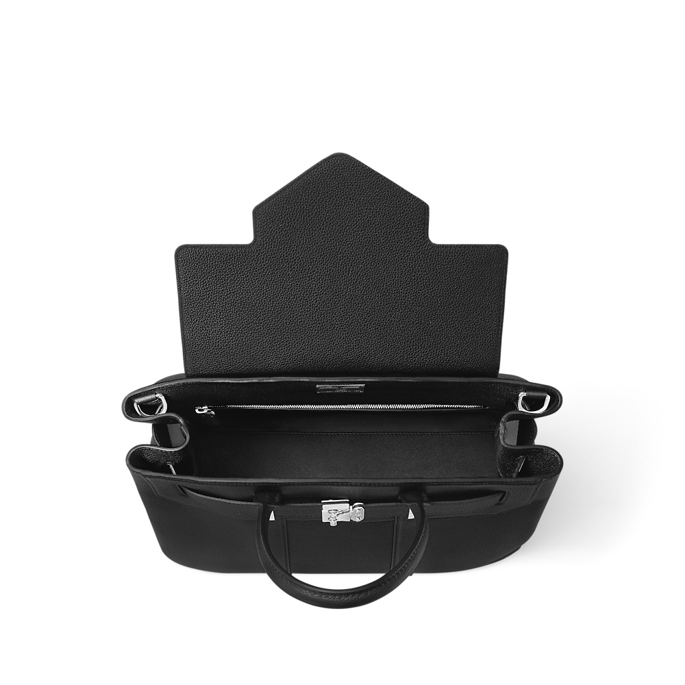 Louis Vuitton Tote Bag Black M-s