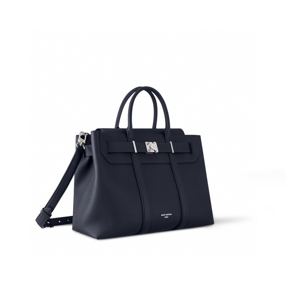 Louis Vuitton Tote Bag Black M-s