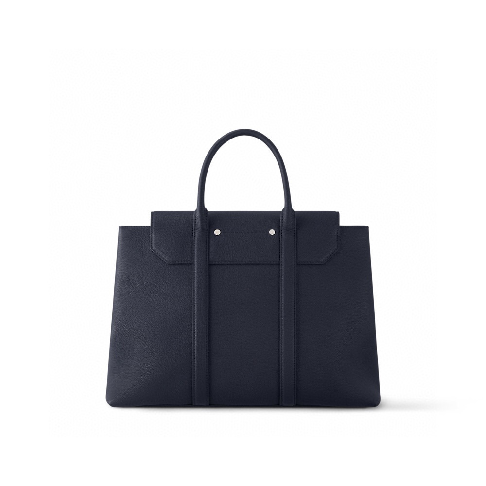 Louis Vuitton Tote Bag Black M-s