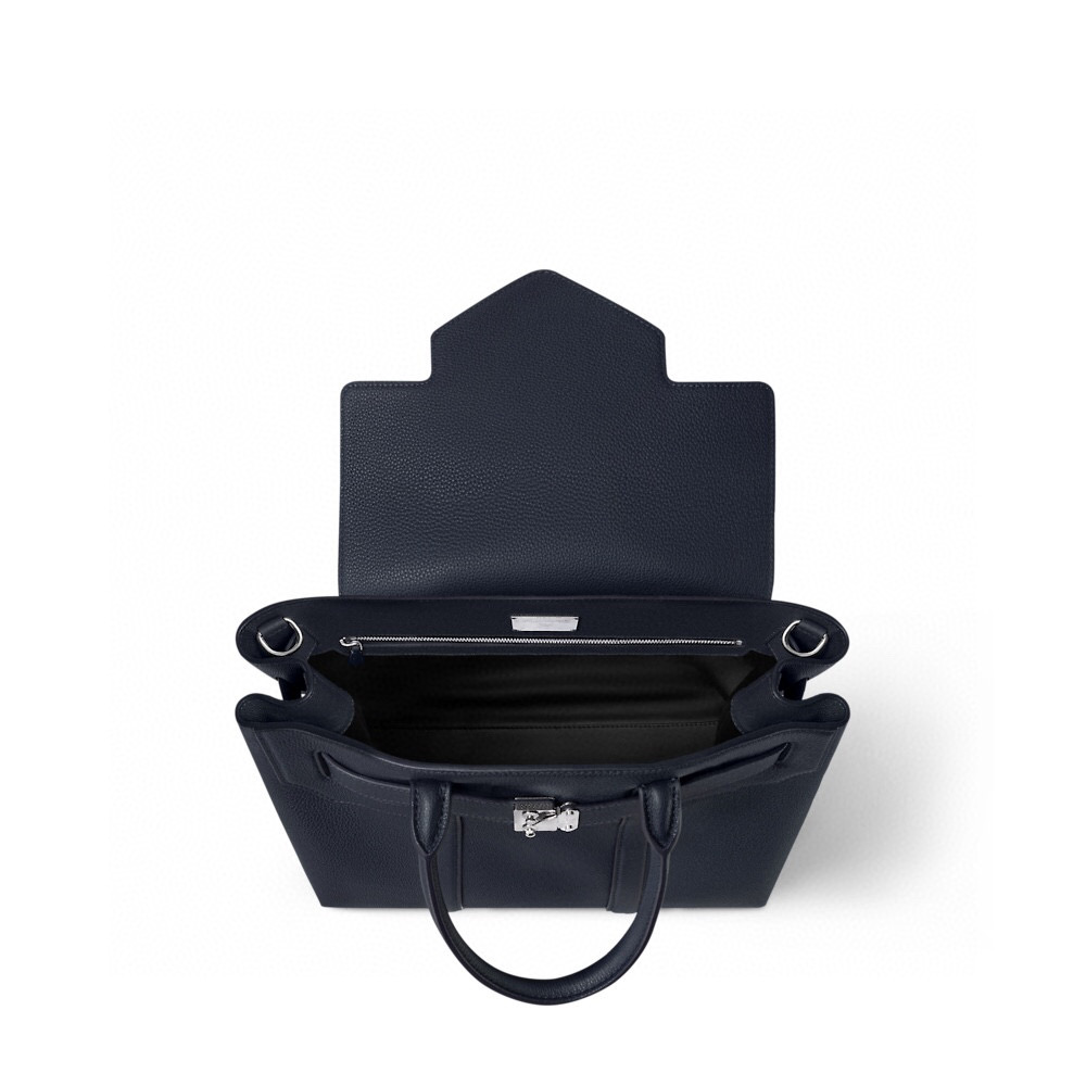 Louis Vuitton Tote Bag Black M-s