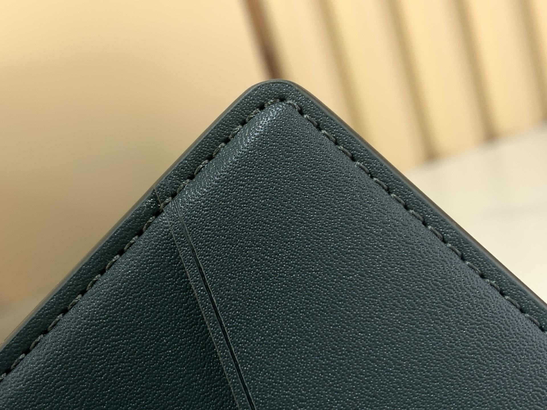 Louis Vuitton Basic Bag Cow Leather Green M-l