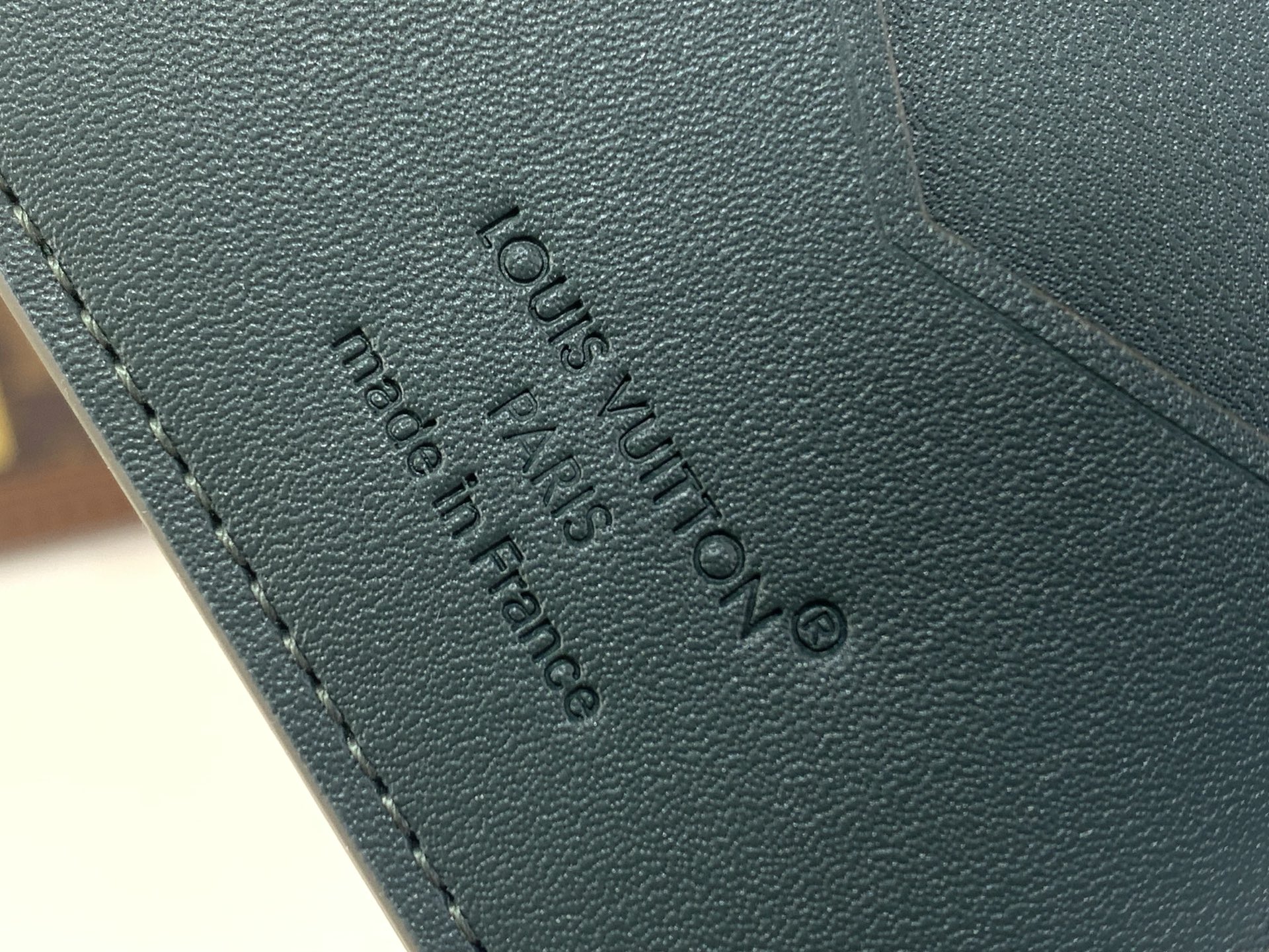 Louis Vuitton Basic Bag Cow Leather Green M-s