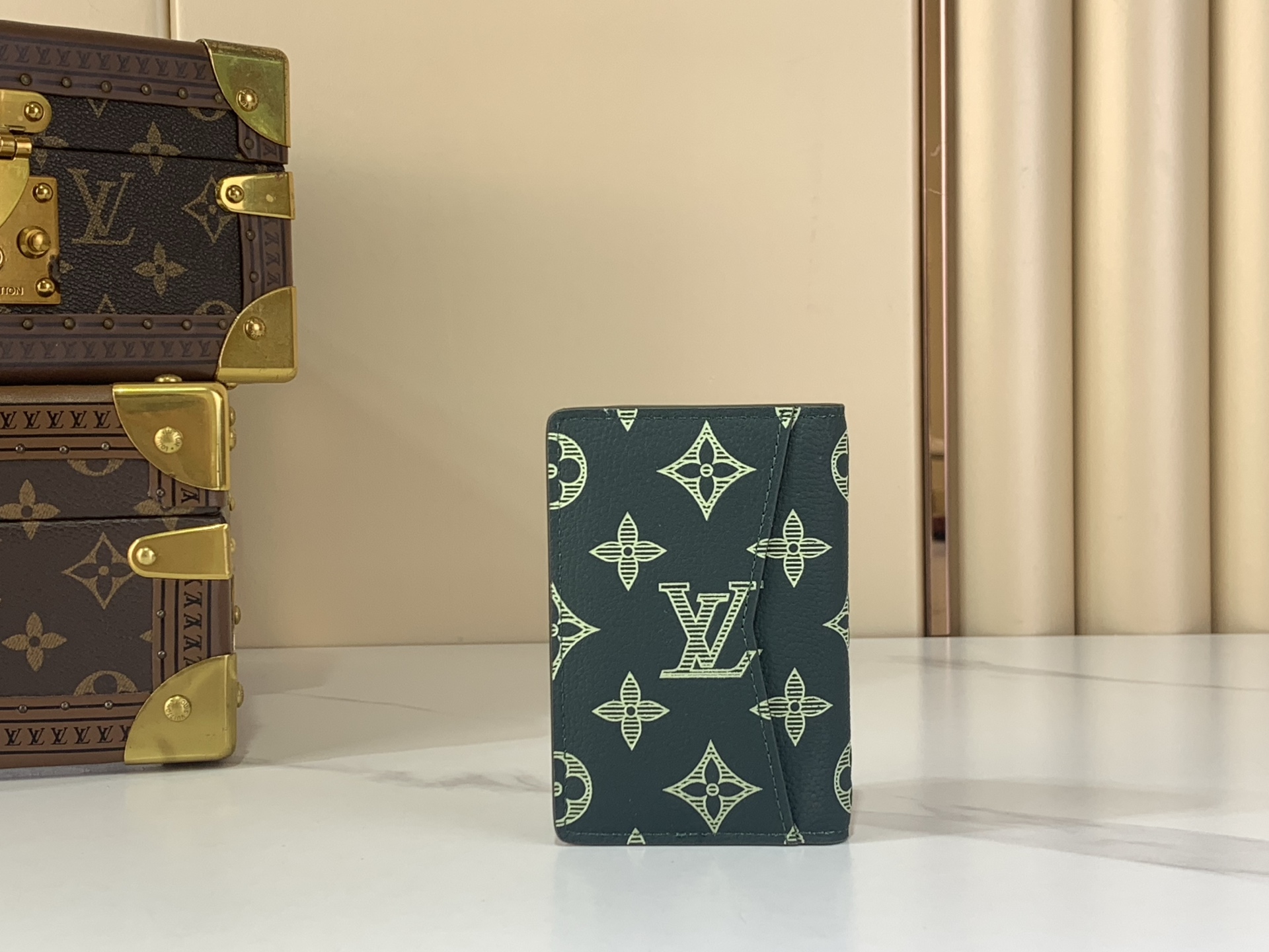 Louis Vuitton Basic Bag Cow Leather Green M