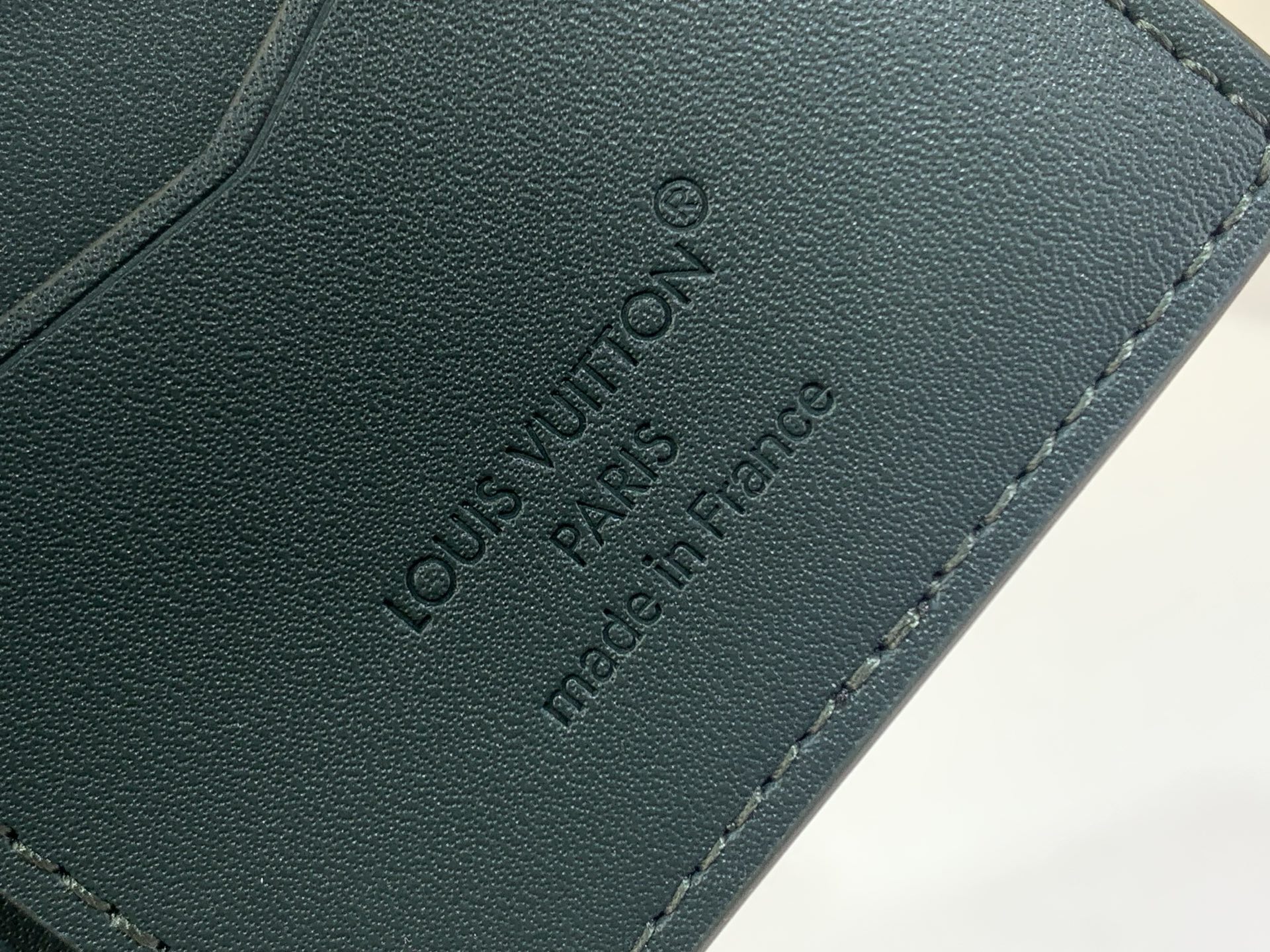 Louis Vuitton Basic Bag Cow Leather Green M