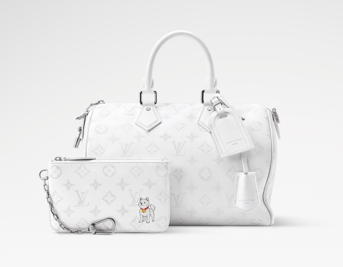 Louis Vuitton Basic Bag White M-s