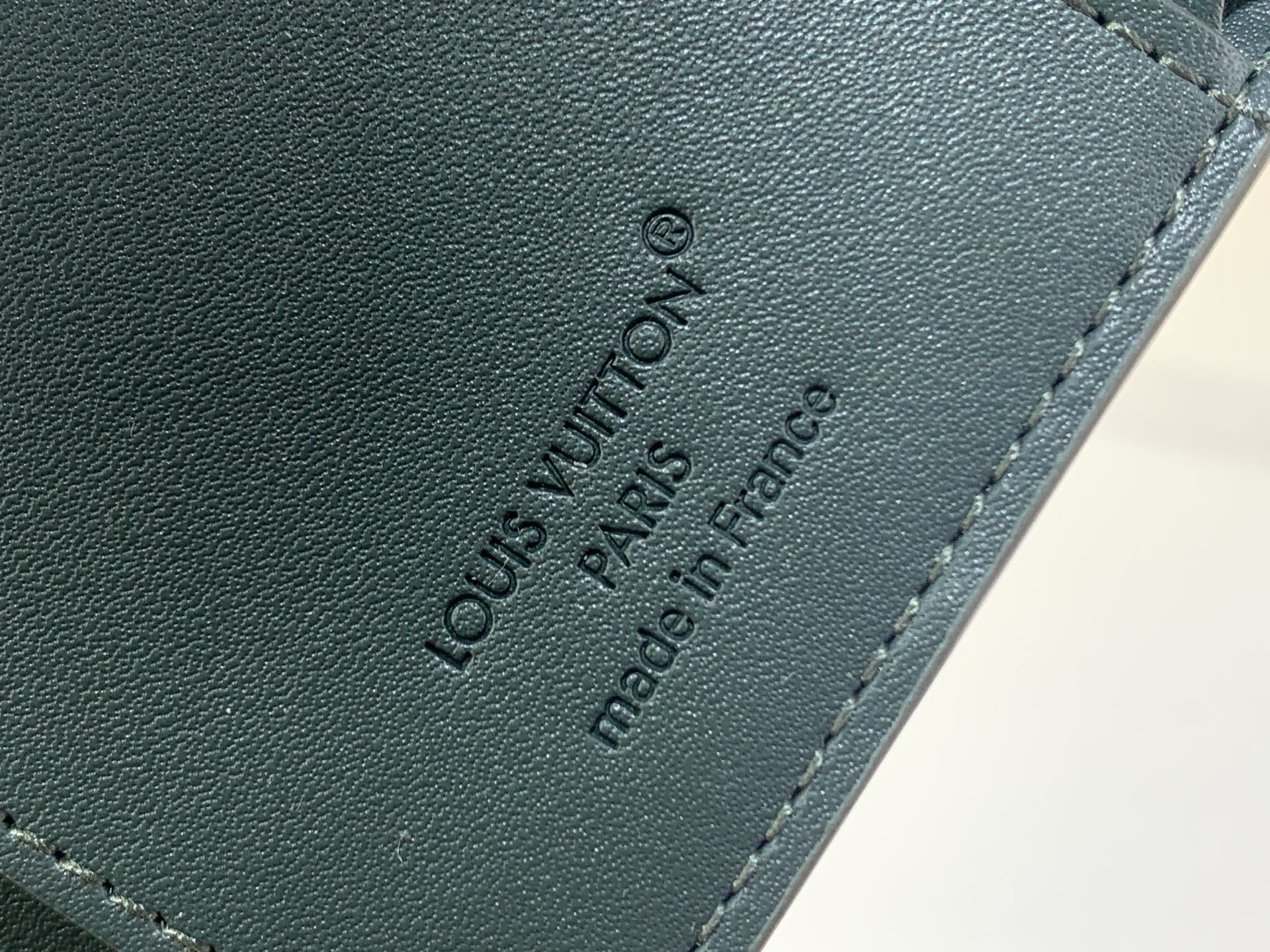 Louis Vuitton Basic Bag Cow Leather Green M-s