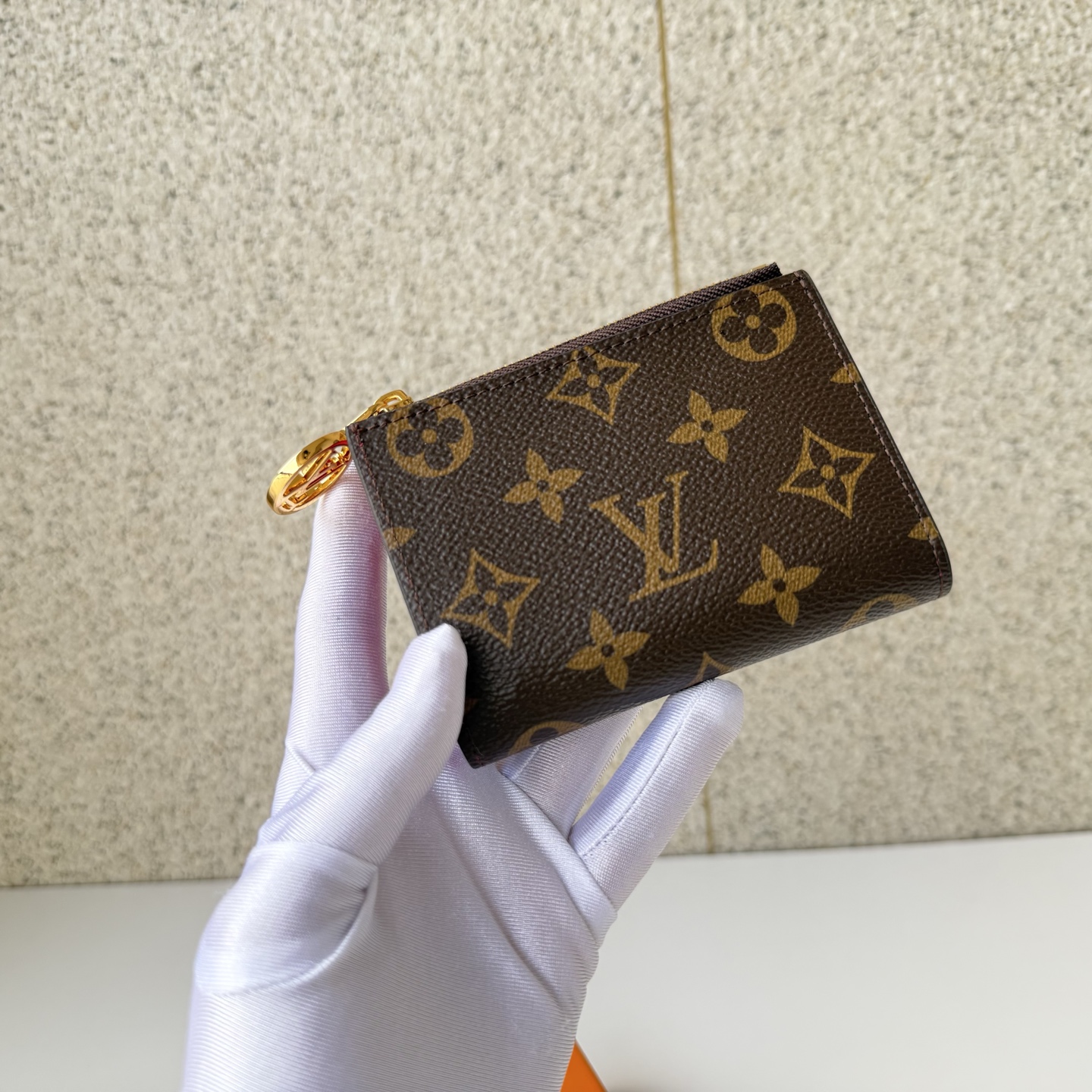 Louis Vuitton Clutch Bag Canvas M-l-s