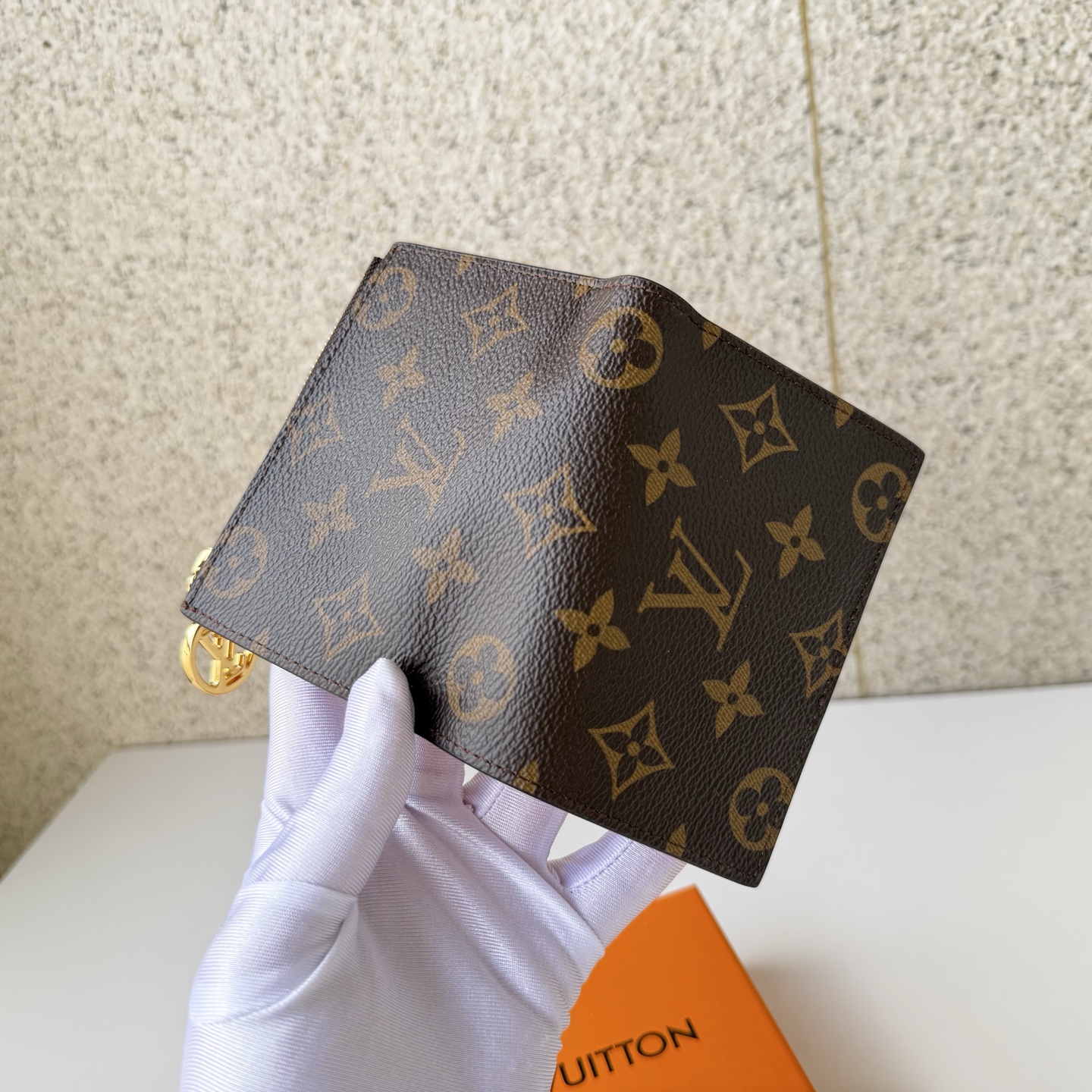 Louis Vuitton Clutch Bag Canvas M-l-s