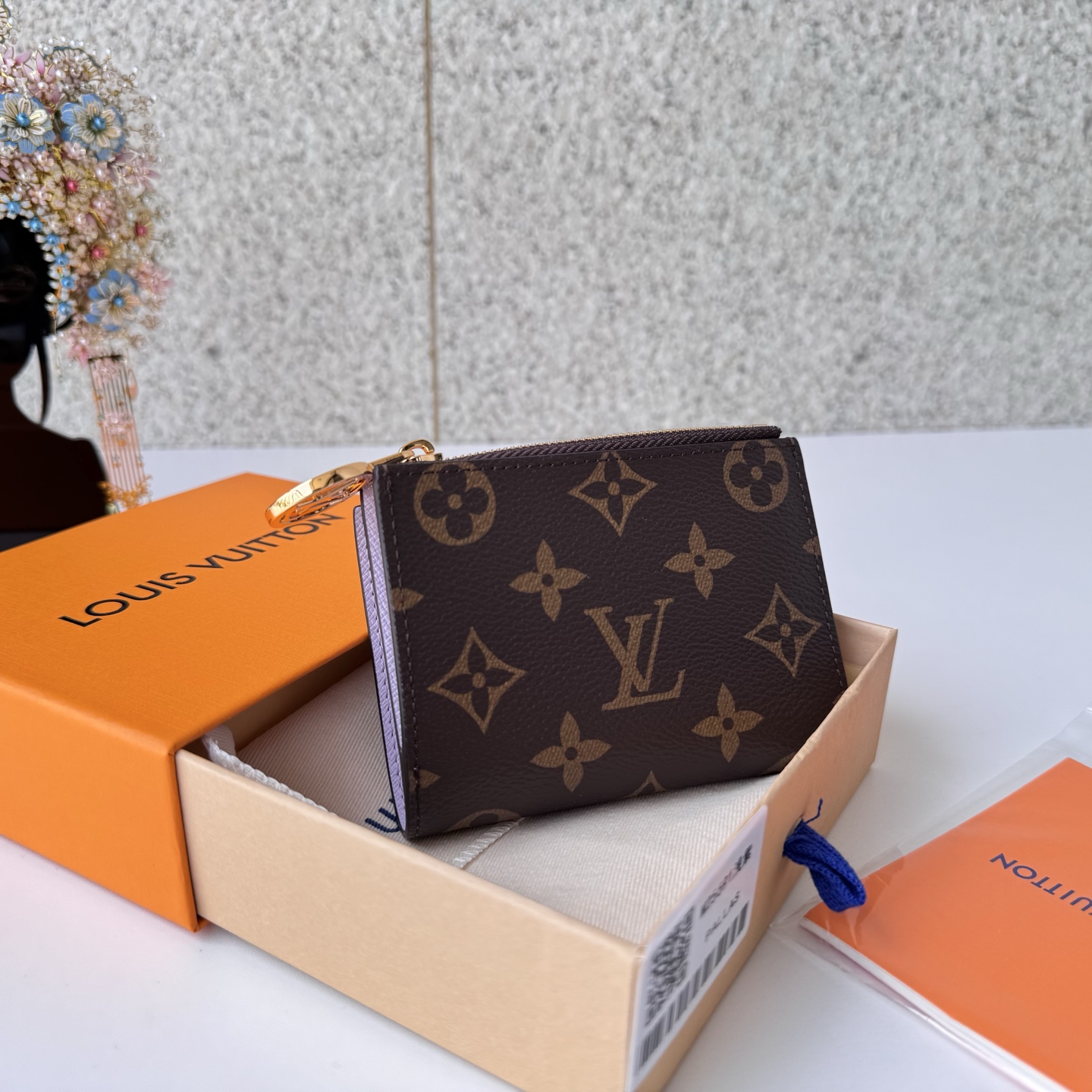 Louis Vuitton Clutch Bag Canvas M-l-s