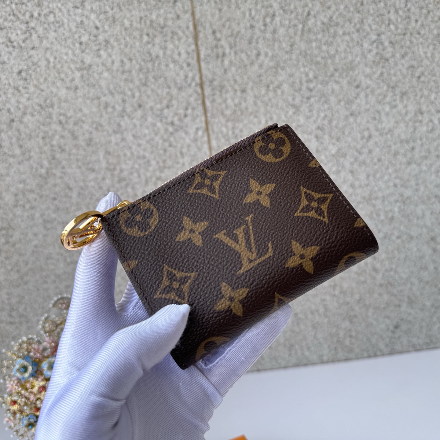 Louis Vuitton Clutch Bag Canvas M-l-s