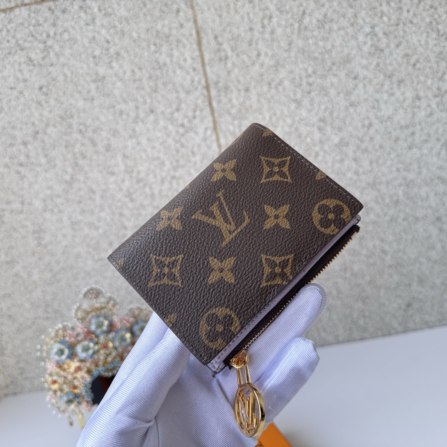 Louis Vuitton Clutch Bag Canvas M-l-s