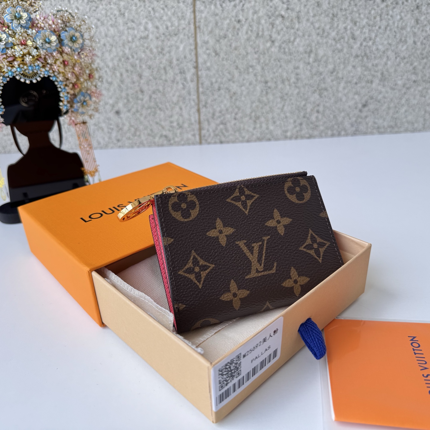 Louis Vuitton Clutch Bag Canvas M-l-s