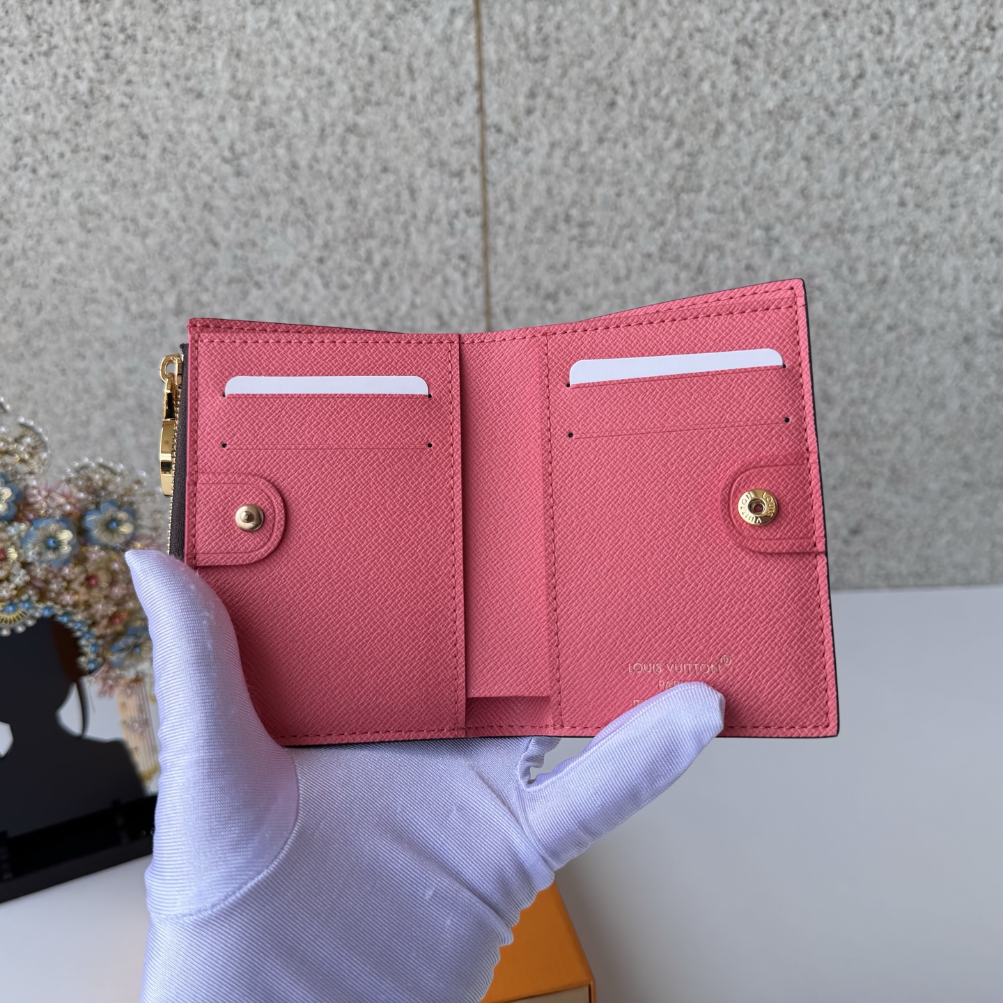 Louis Vuitton Clutch Bag Canvas M-l-s