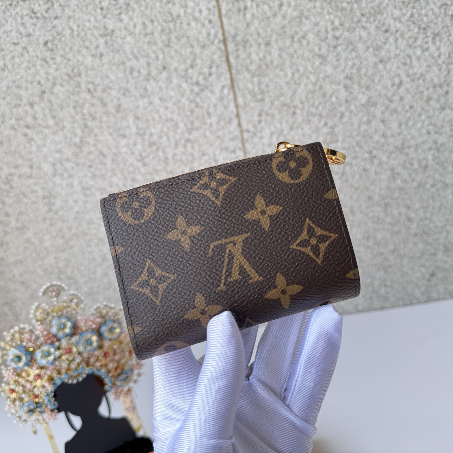 Louis Vuitton Clutch Bag Canvas M-l-s