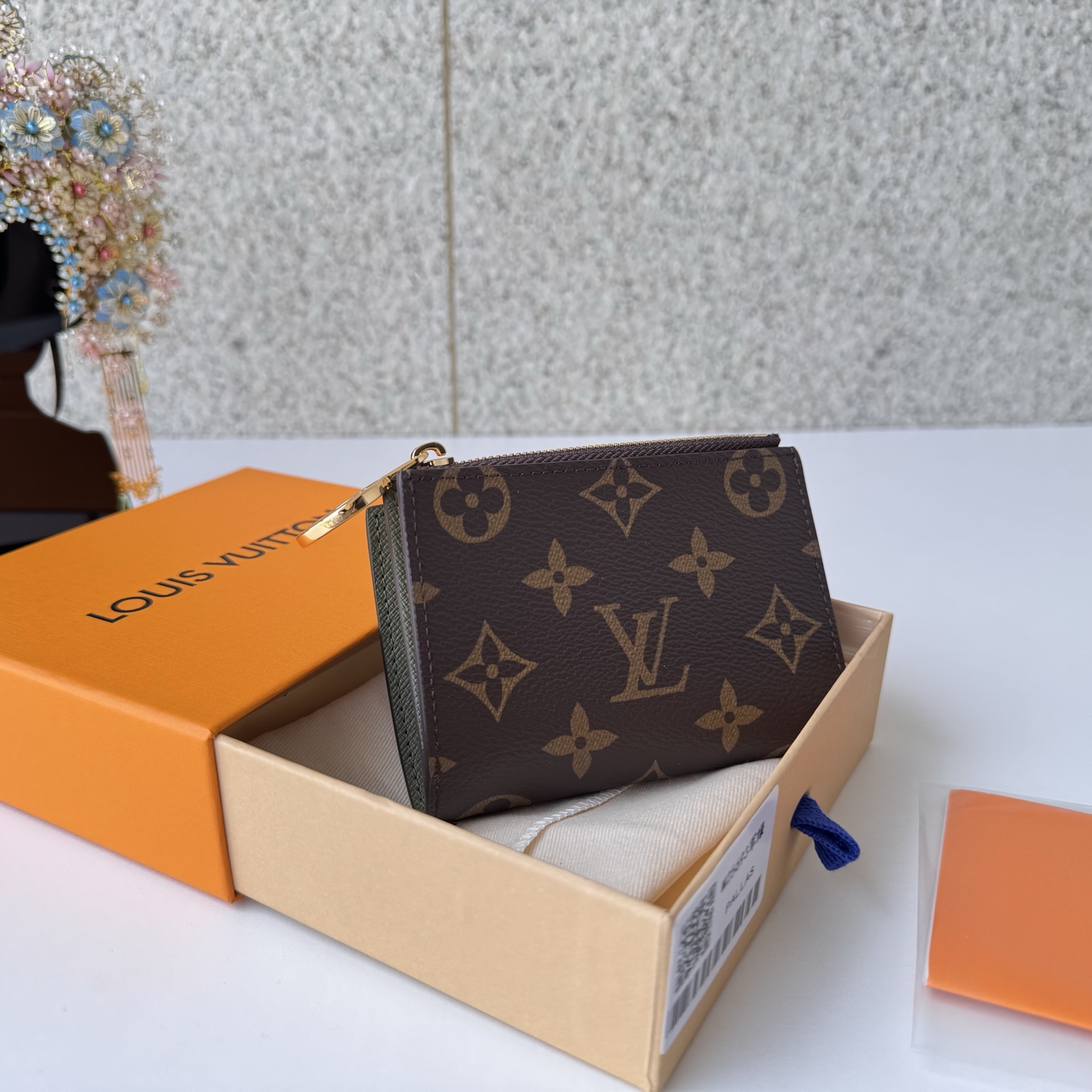 Louis Vuitton Clutch Bag Canvas M-l-s