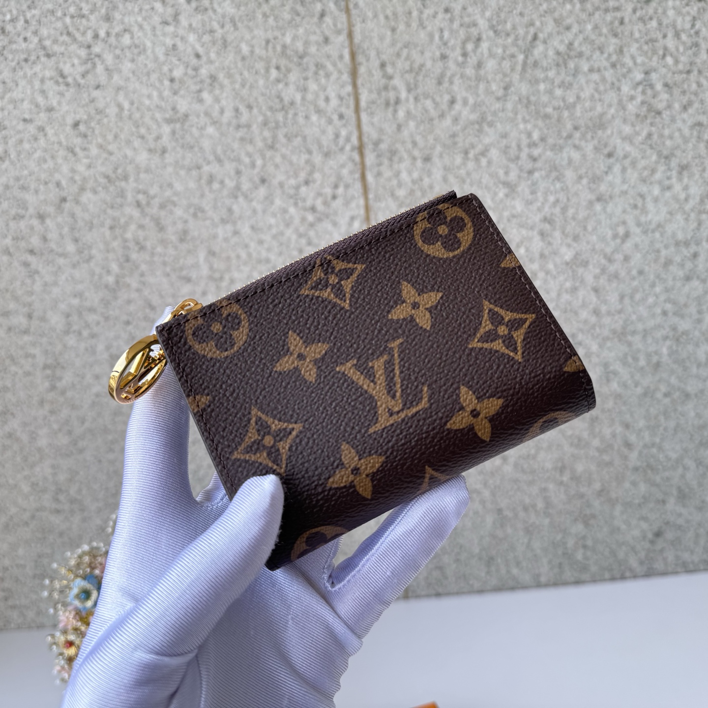 Louis Vuitton Clutch Bag Canvas M-l-s