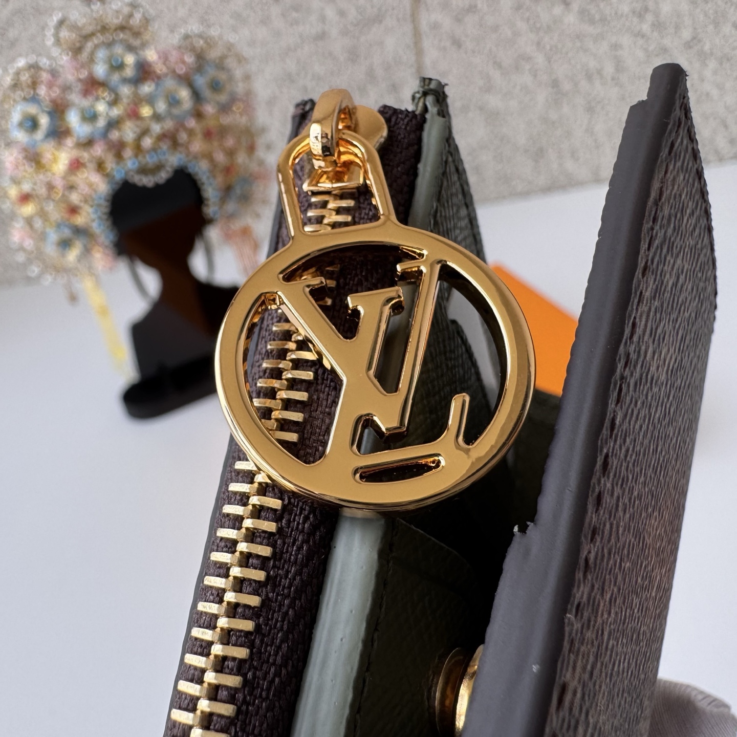 Louis Vuitton Clutch Bag Canvas M-l-s