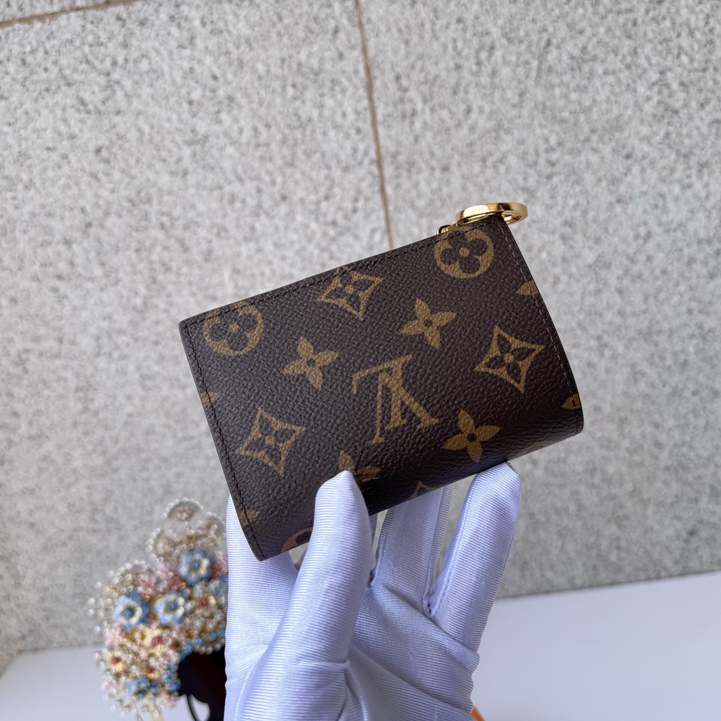 Louis Vuitton Clutch Bag Canvas M-l-s