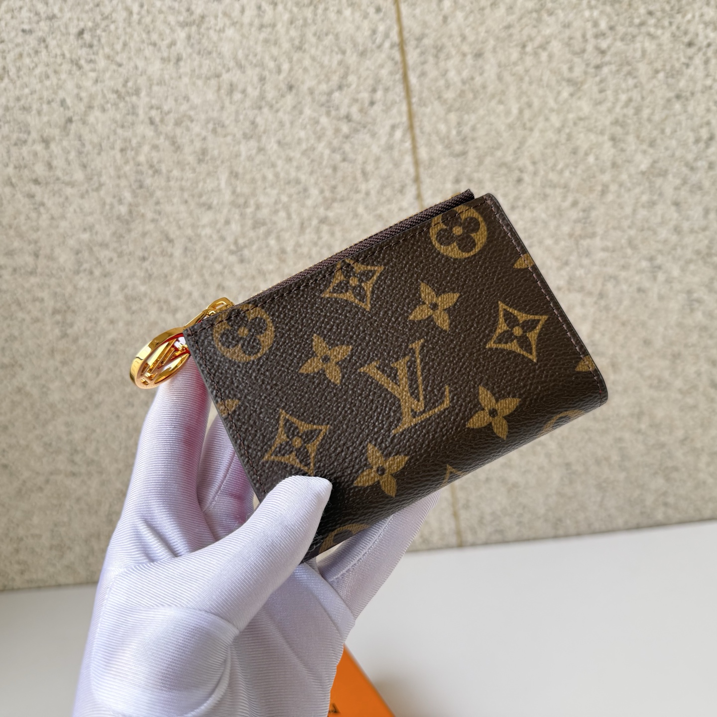 Louis Vuitton Clutch Bag Canvas M-l-s