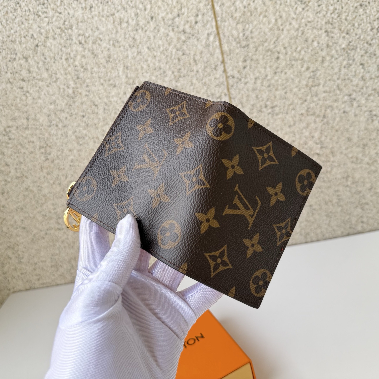 Louis Vuitton Clutch Bag Canvas M-l-s