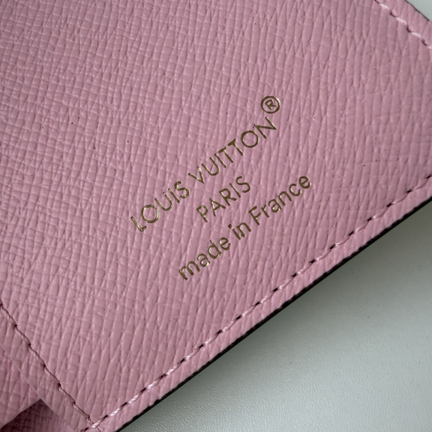 Louis Vuitton Clutch Bag Canvas Pink M-l-s