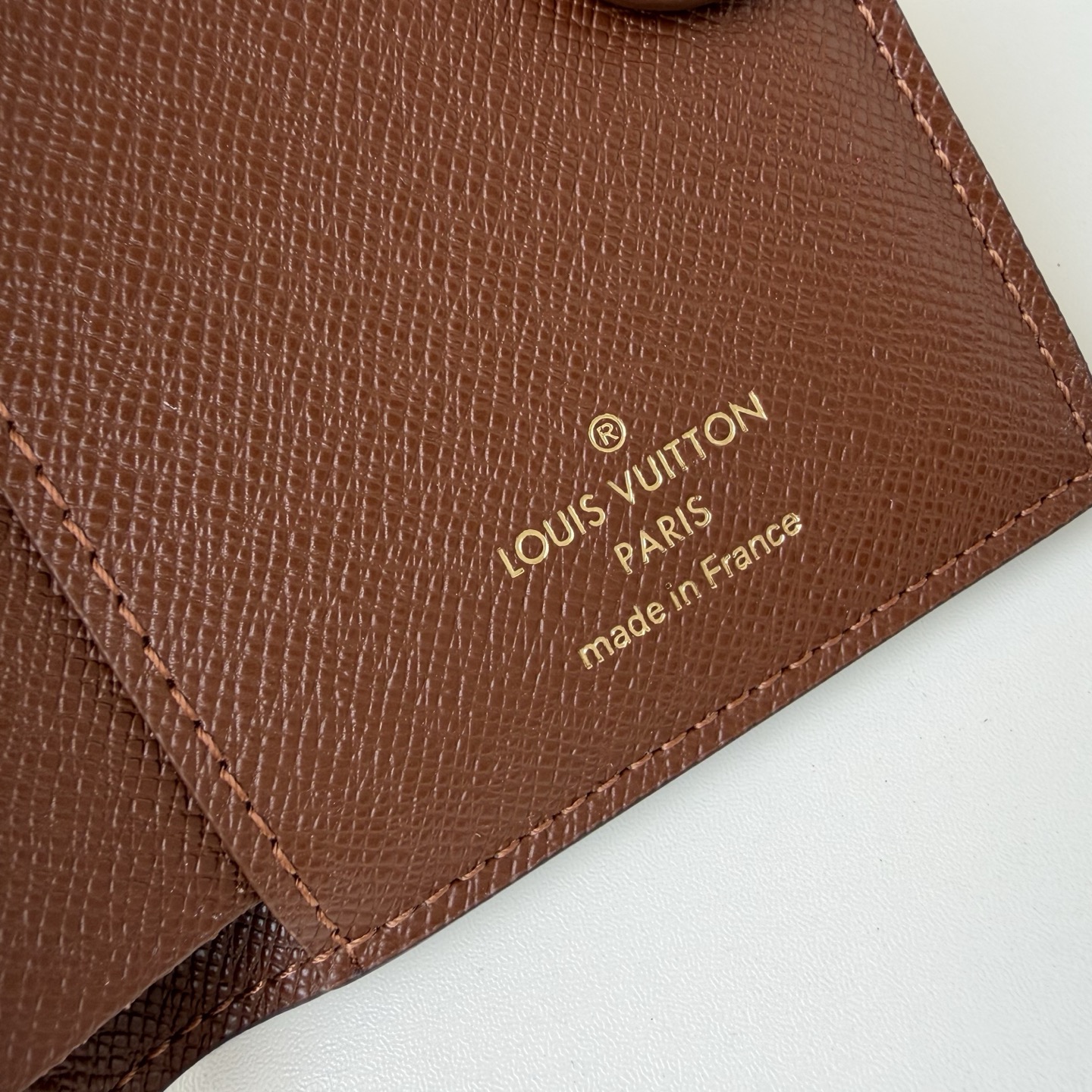 Louis Vuitton Clutch Bag Canvas Brown M-l-s