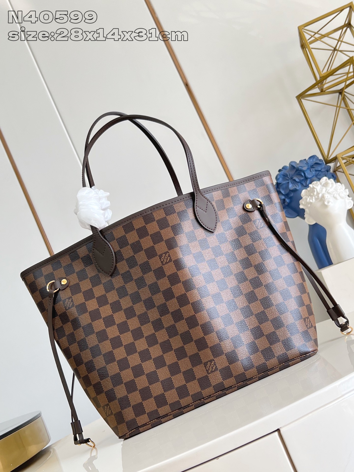Louis Vuitton Tote Bag Cow Leather M-l
