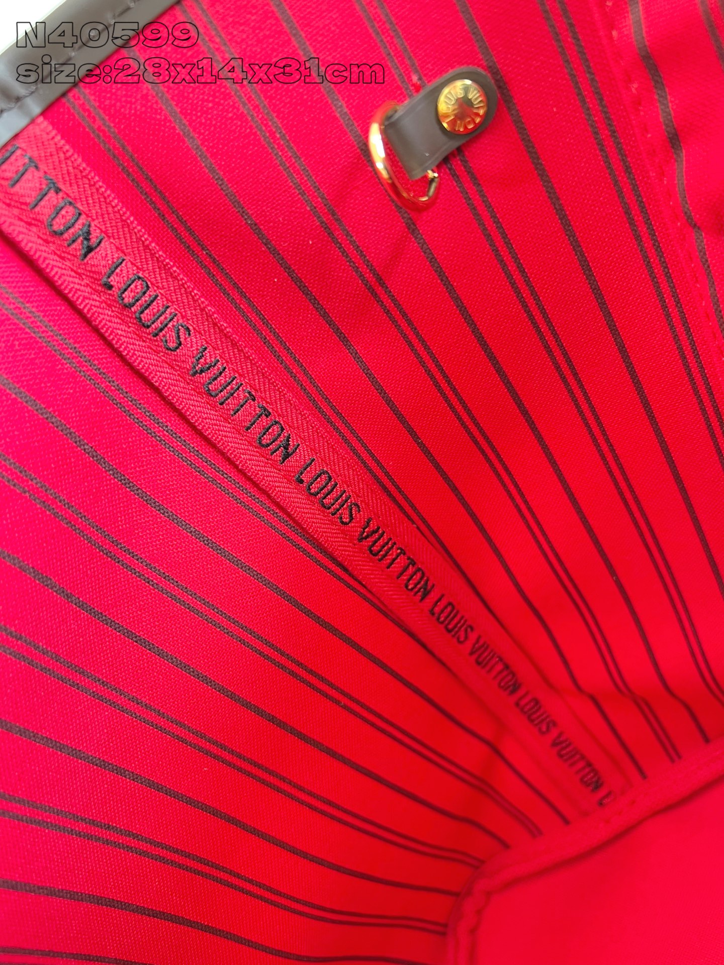 Louis Vuitton Tote Bag Cow Leather M-l