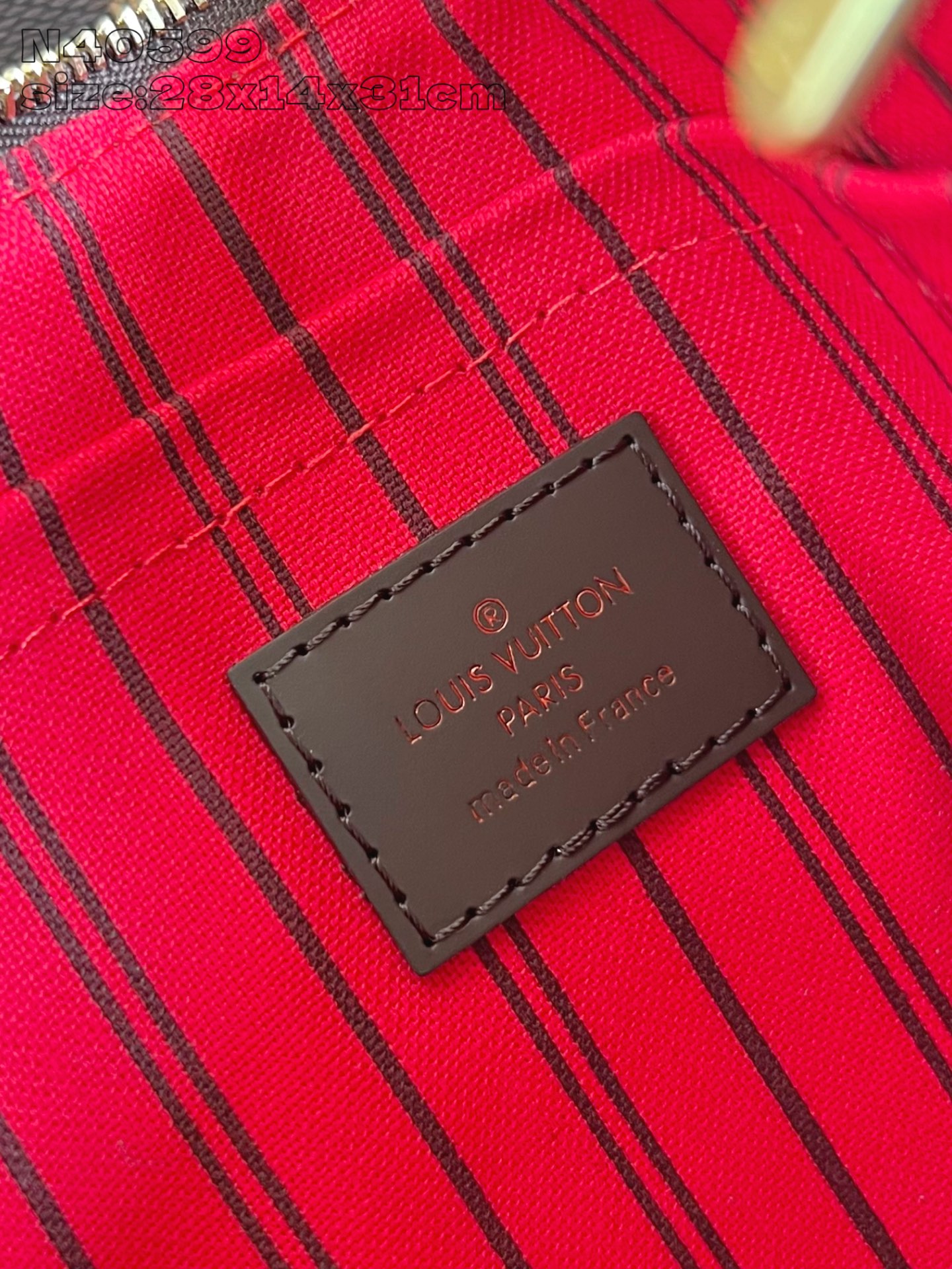 Louis Vuitton Tote Bag Cow Leather M-l