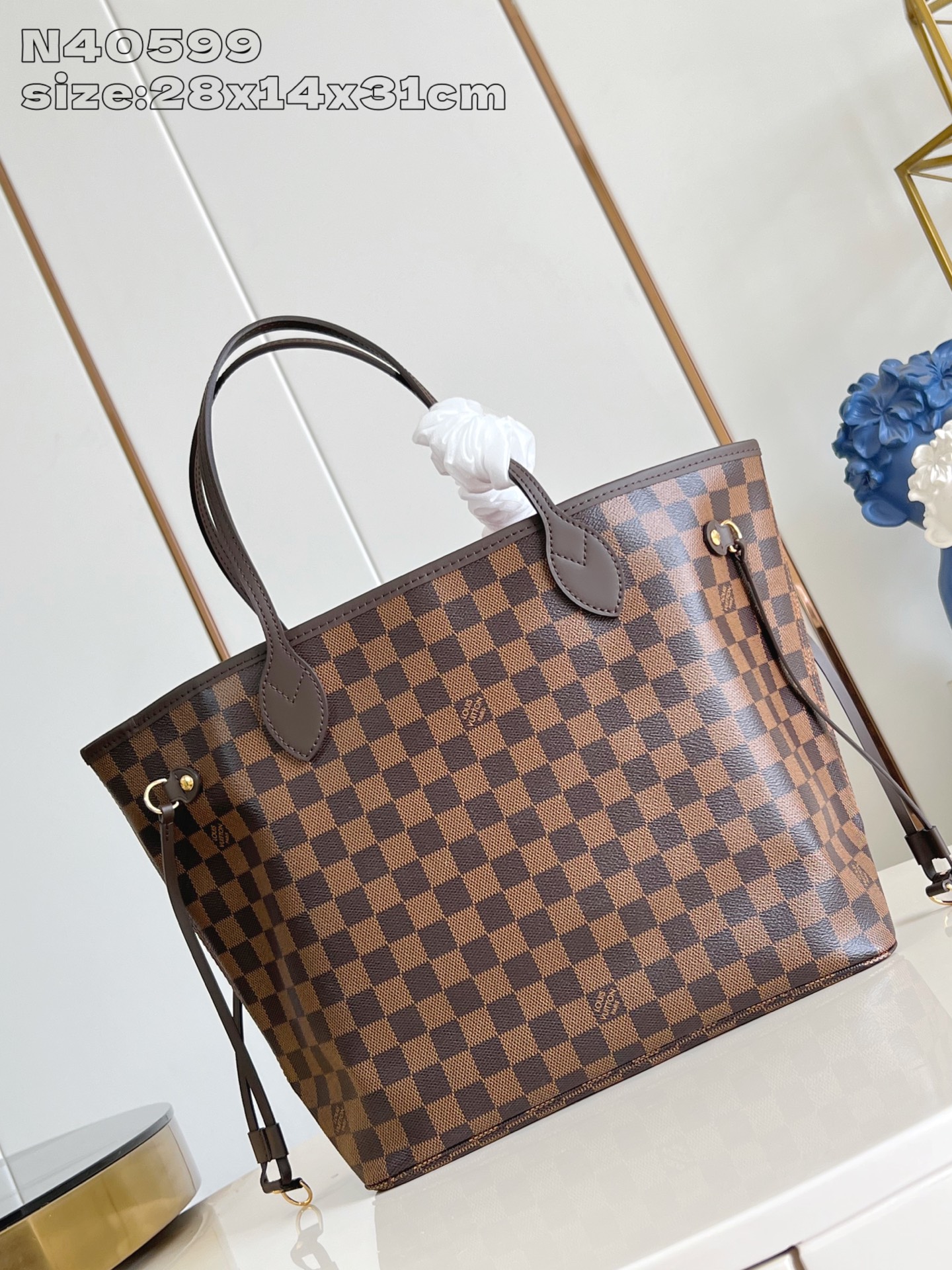 Louis Vuitton Tote Bag Cow Leather M-l