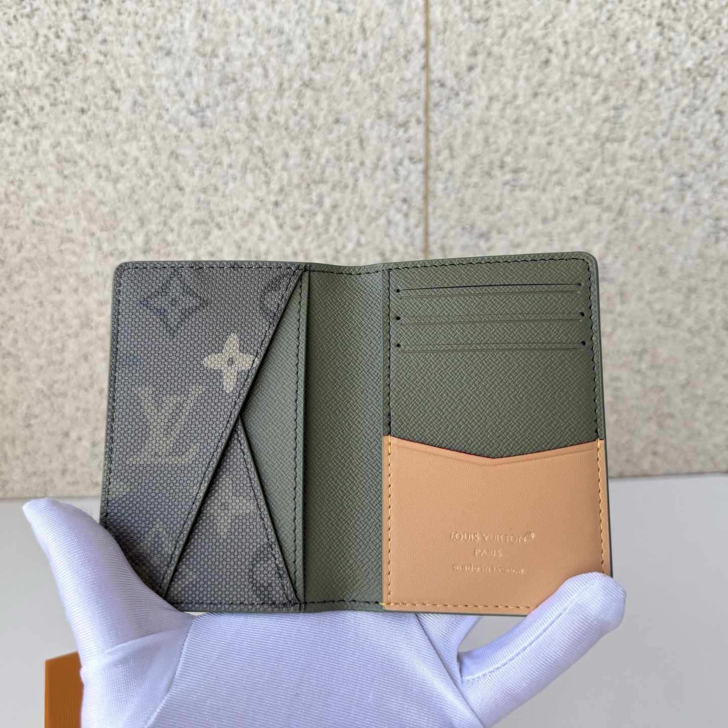 Louis Vuitton Basic Bag Cow Leather Brown M-l-s