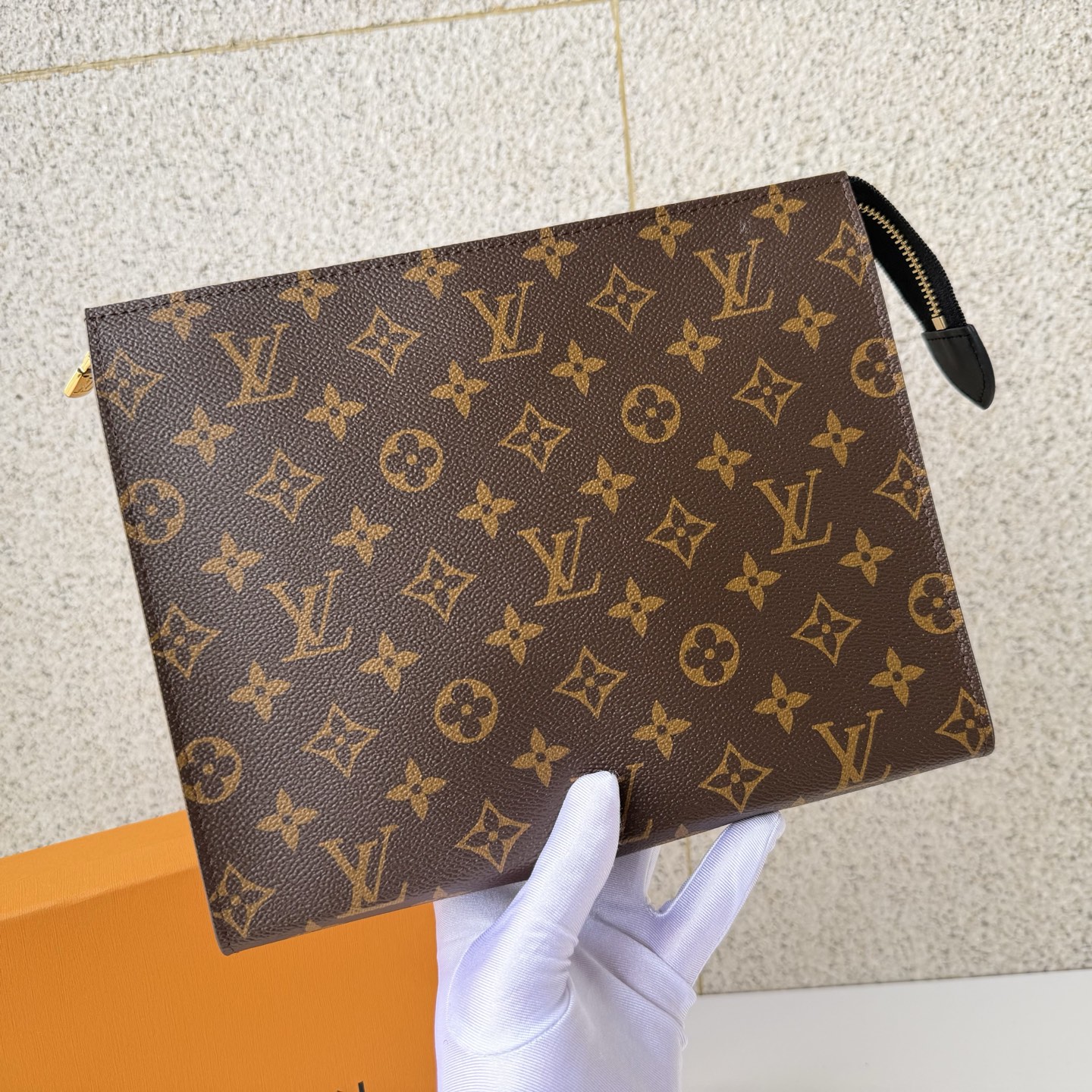 Louis Vuitton Basic Bag Cow Leather M-l