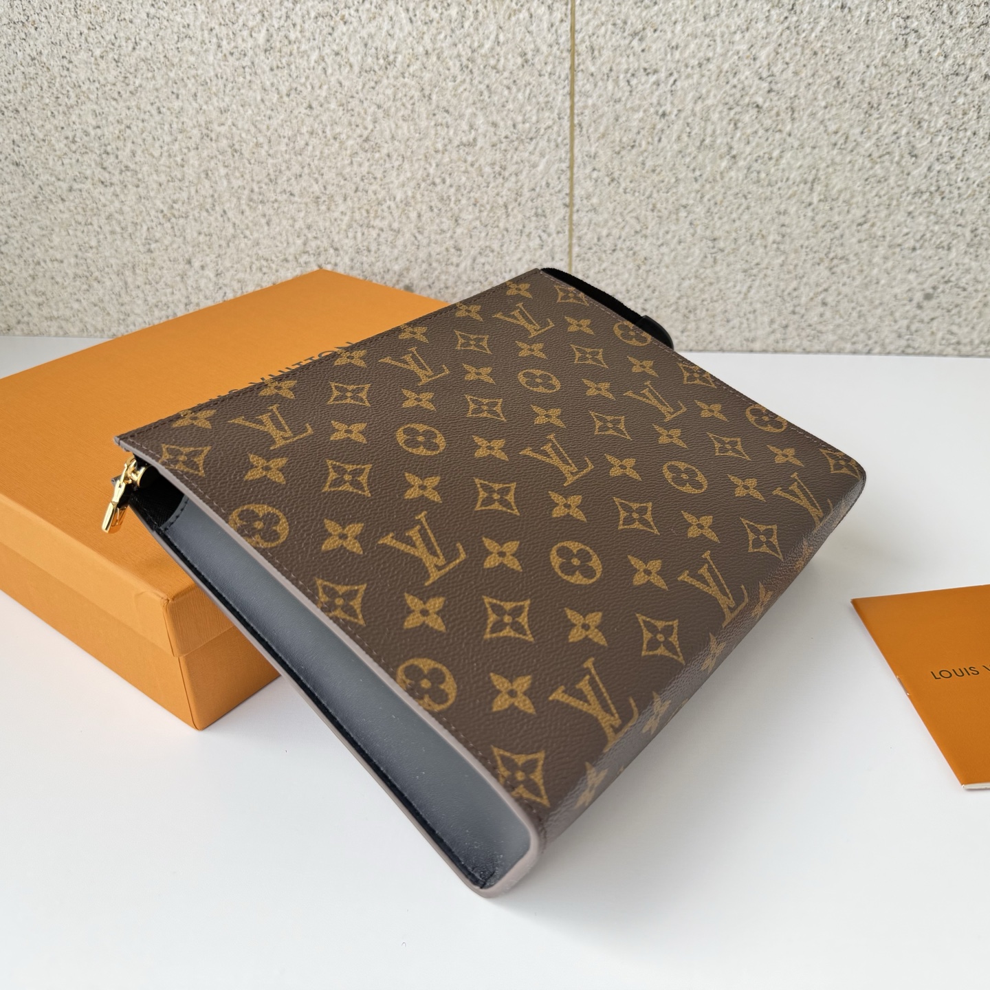 Louis Vuitton Basic Bag Cow Leather M-l