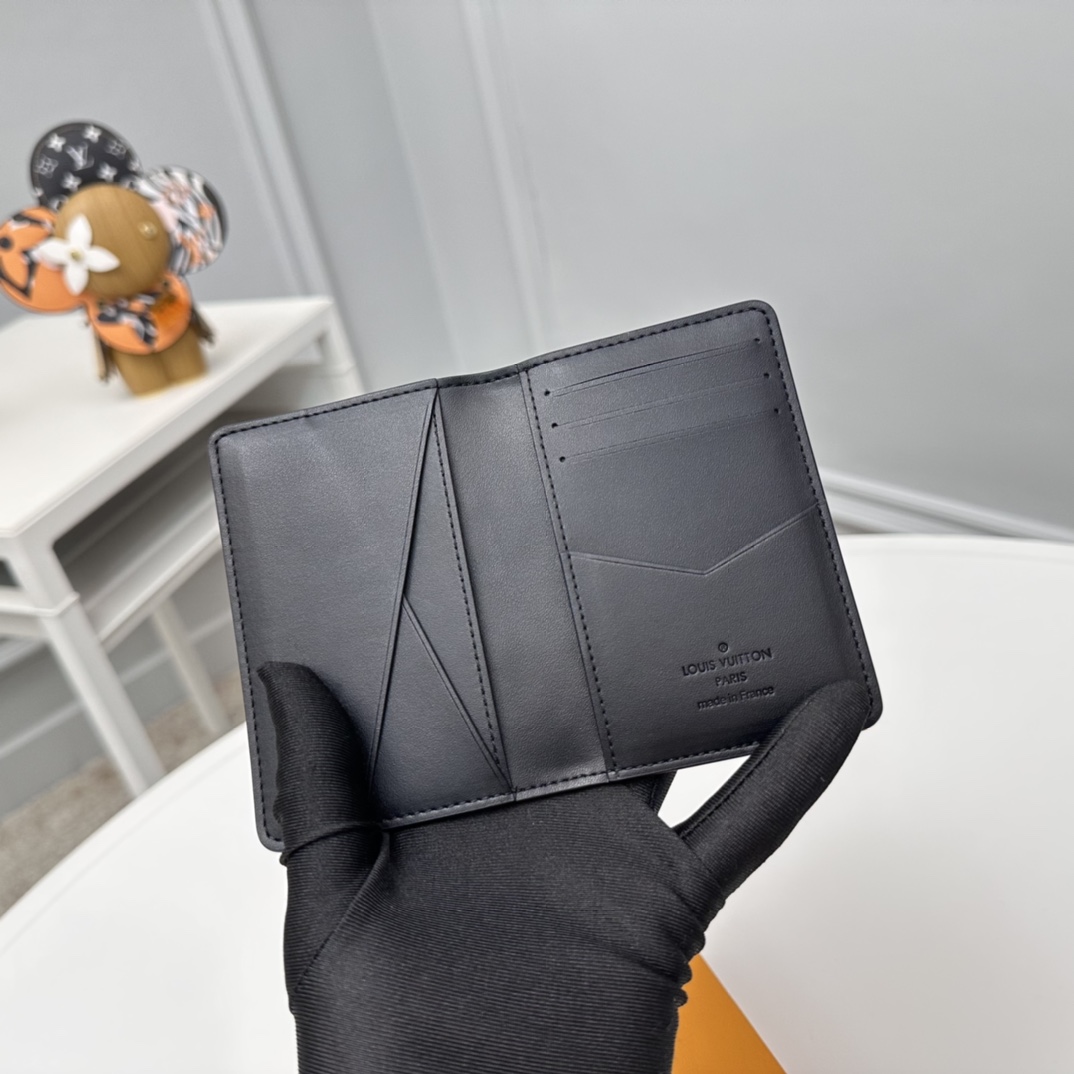 Louis Vuitton Basic Bag Cow Leather Black M-s