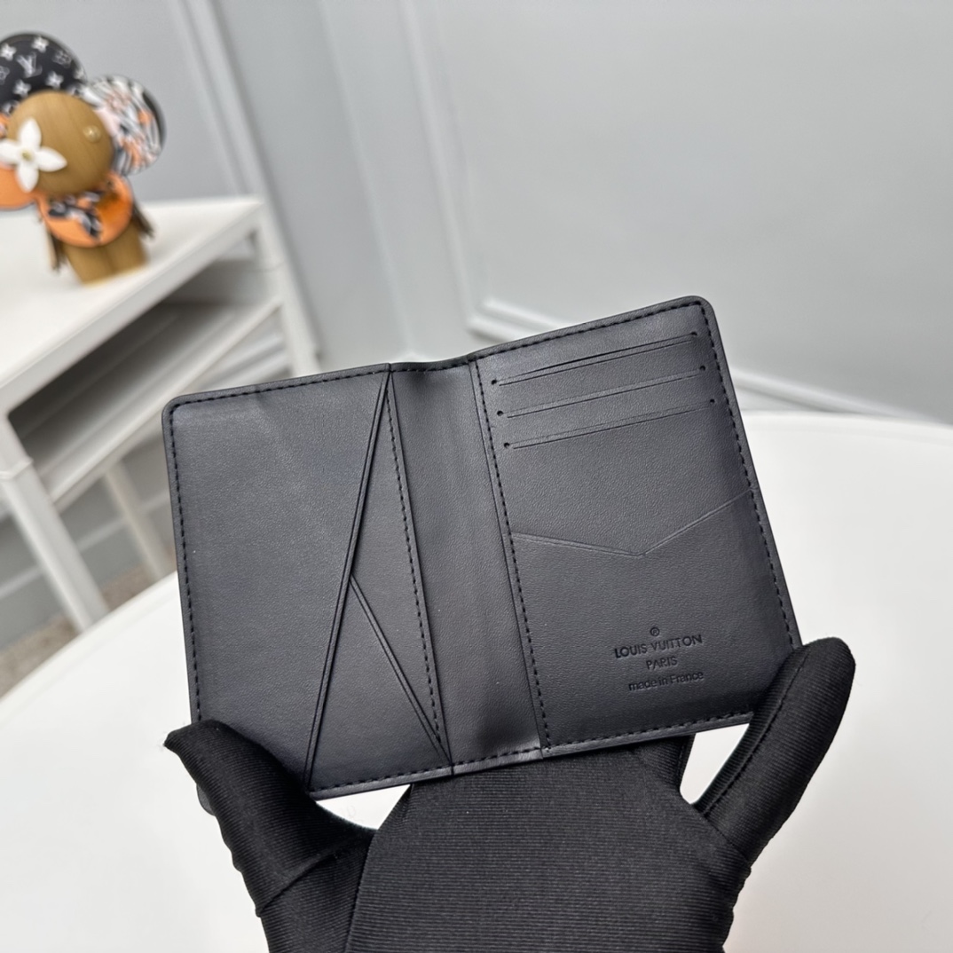 Louis Vuitton Basic Bag Cow Leather Black M-s