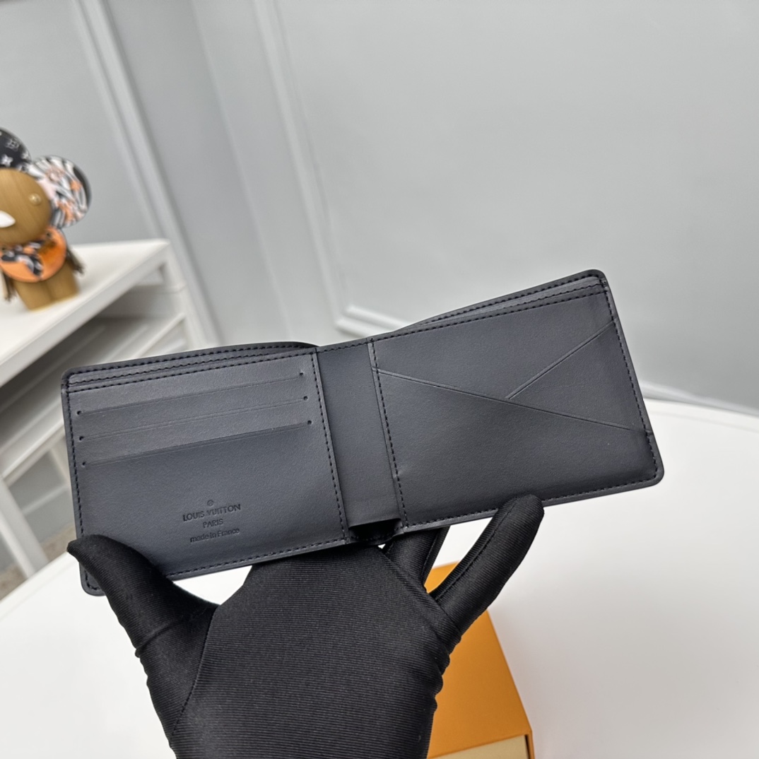 Louis Vuitton Basic Bag Cow Leather Black M-l-s