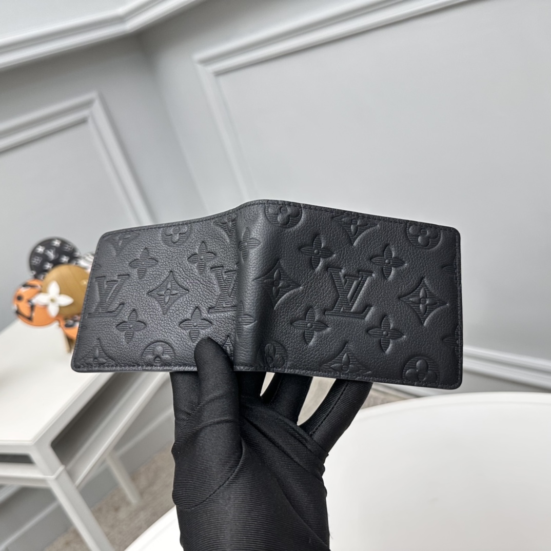 Louis Vuitton Basic Bag Cow Leather Black M-l-s