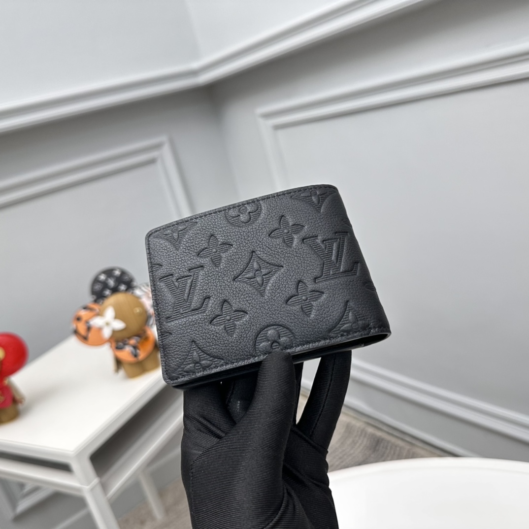 Louis Vuitton Basic Bag Cow Leather Black M-l-s