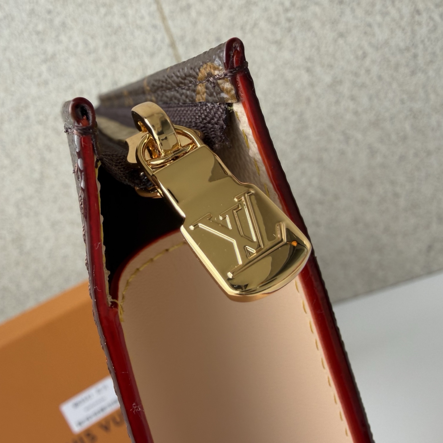 Louis Vuitton Clutch Bag Canvas M-l