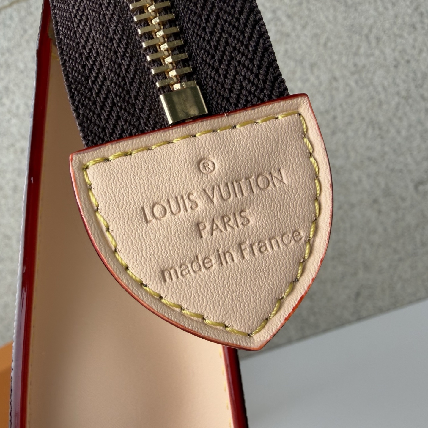 Louis Vuitton Clutch Bag Canvas M-l