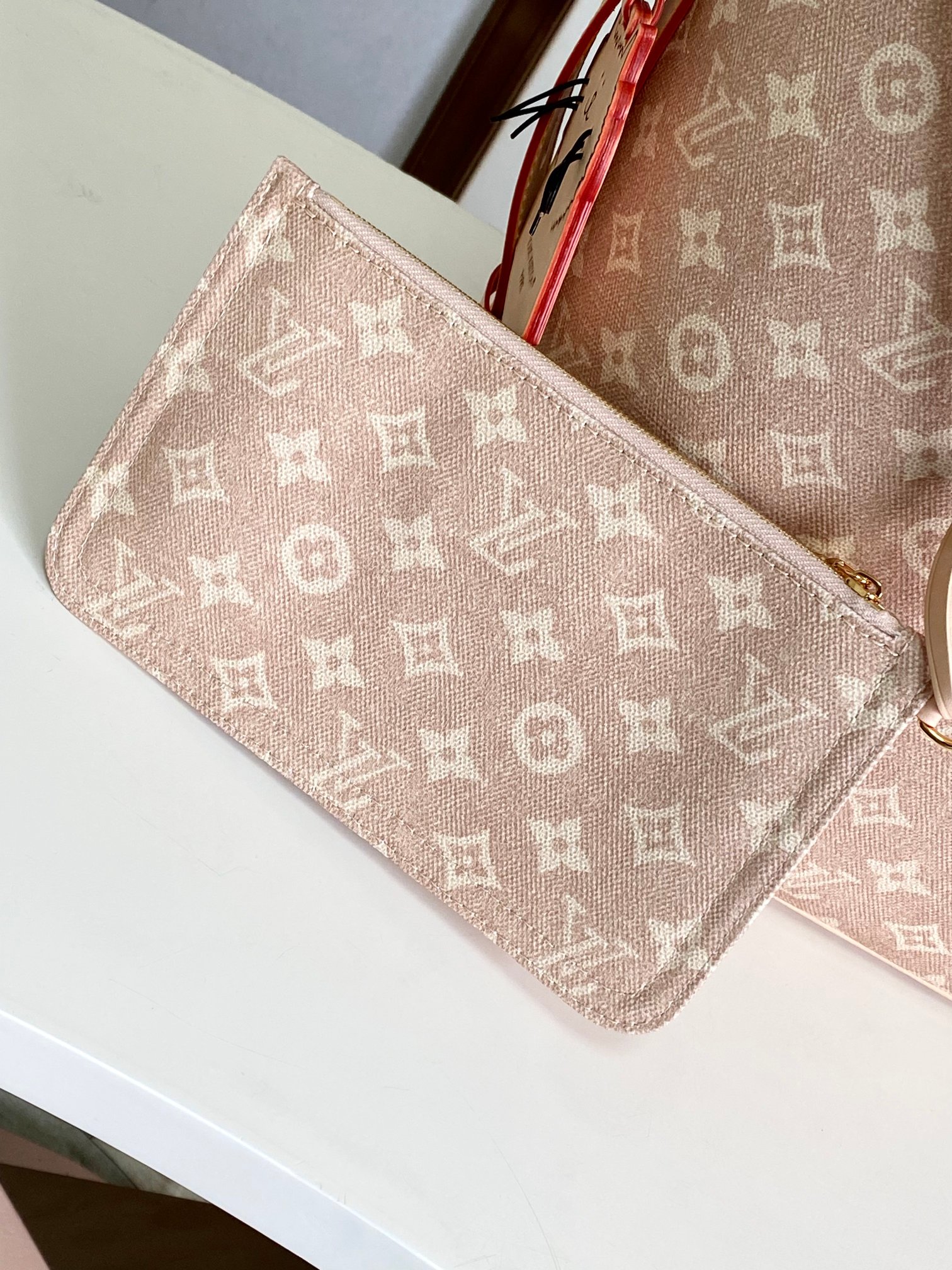 Louis Vuitton Basic Bag Cow Leather M-l-s