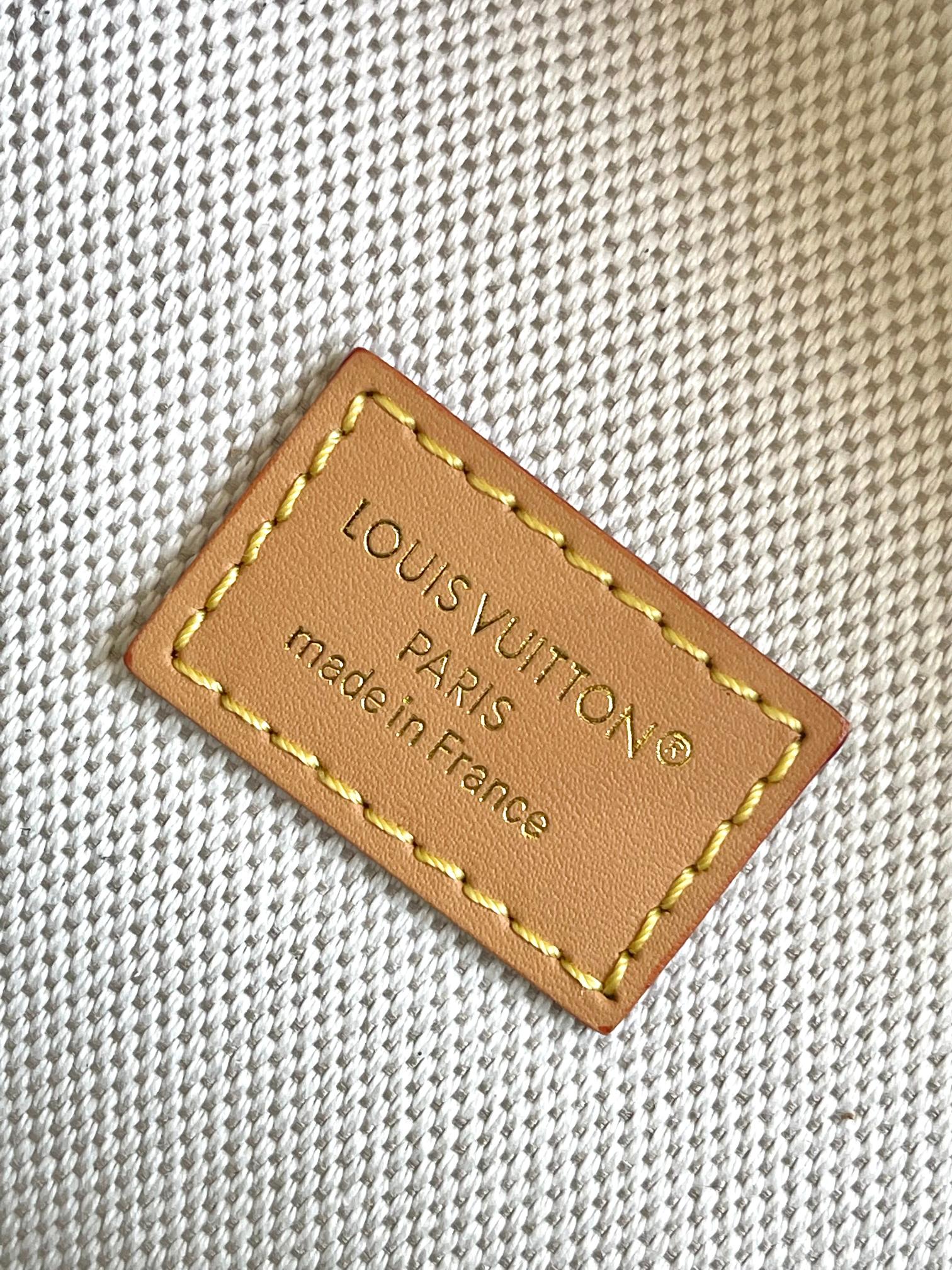 Louis Vuitton Basic Bag Canvas Green M-l-s