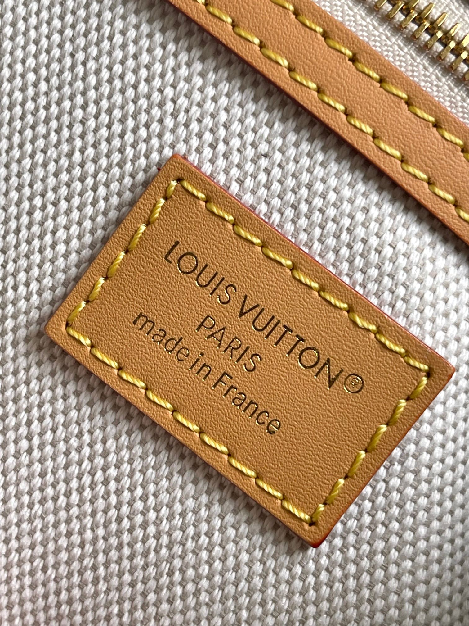 Louis Vuitton Basic Bag Canvas Green 12cm-m-l-s