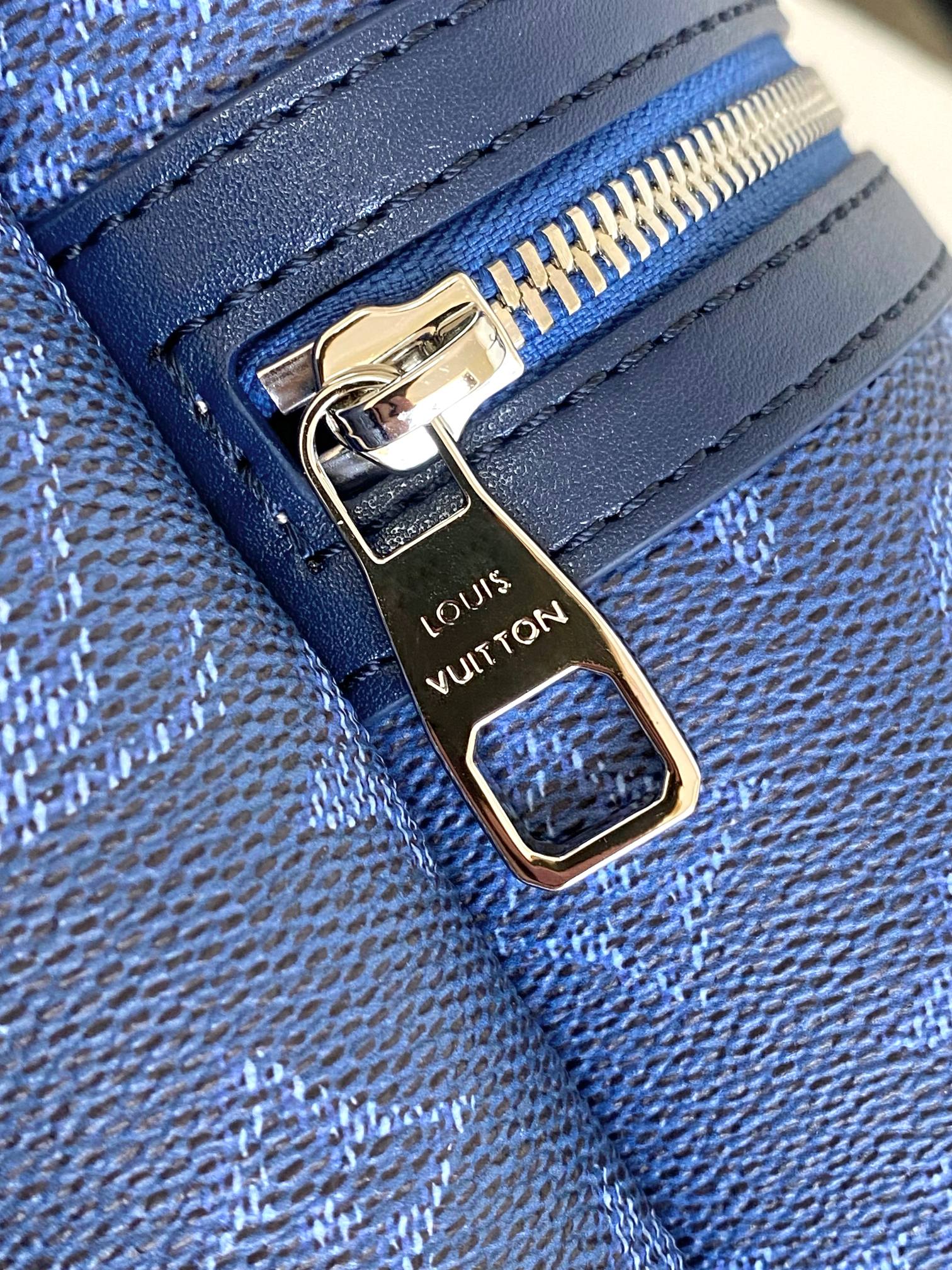 Louis Vuitton Backpack Canvas Blue 20cm-m-l-s